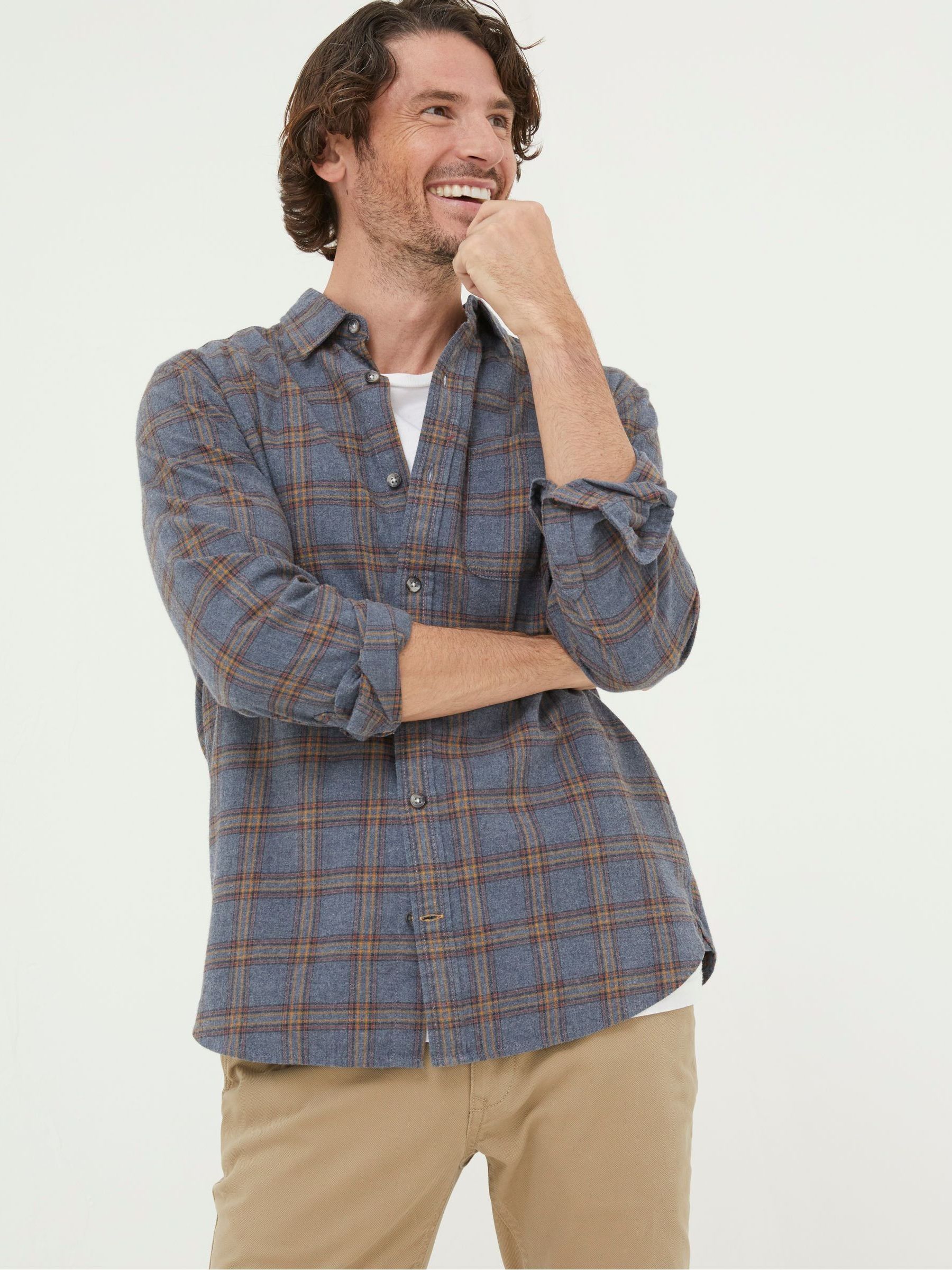 Grey Earley Check Shirt - Image 1 of 4