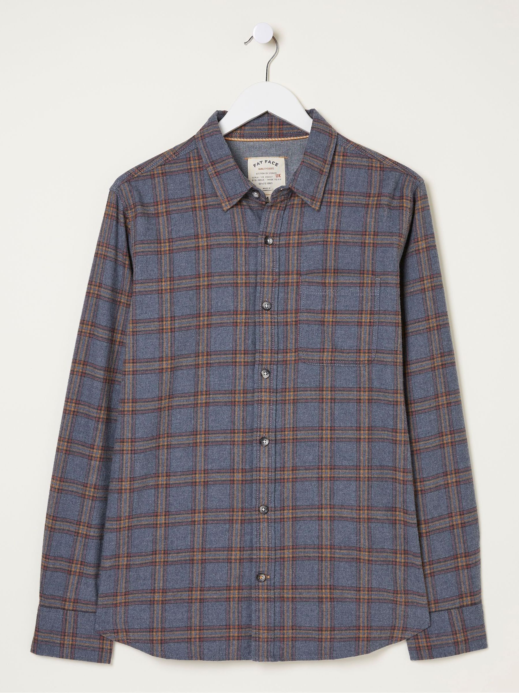 Grey Earley Check Shirt - Image 4 of 4