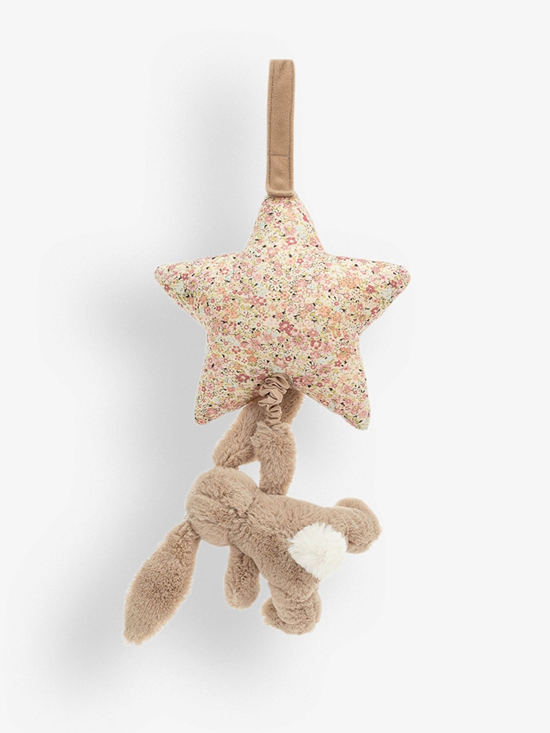 Beige Jellycat Blossom Bea Bunny Musical Pull - Image 2 of 3