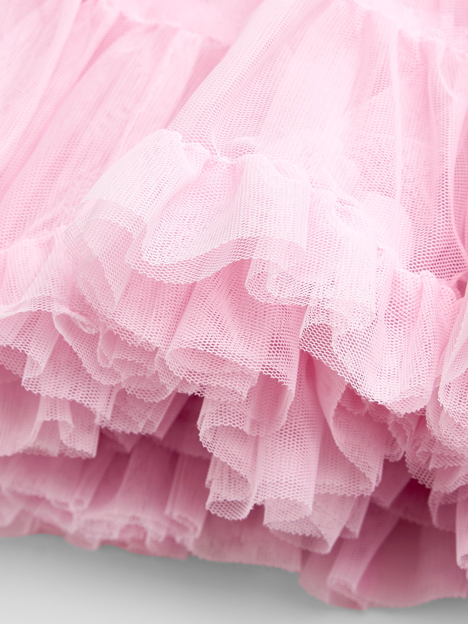 Dusky Pink Ruffle Skirt - Image 3 of 4