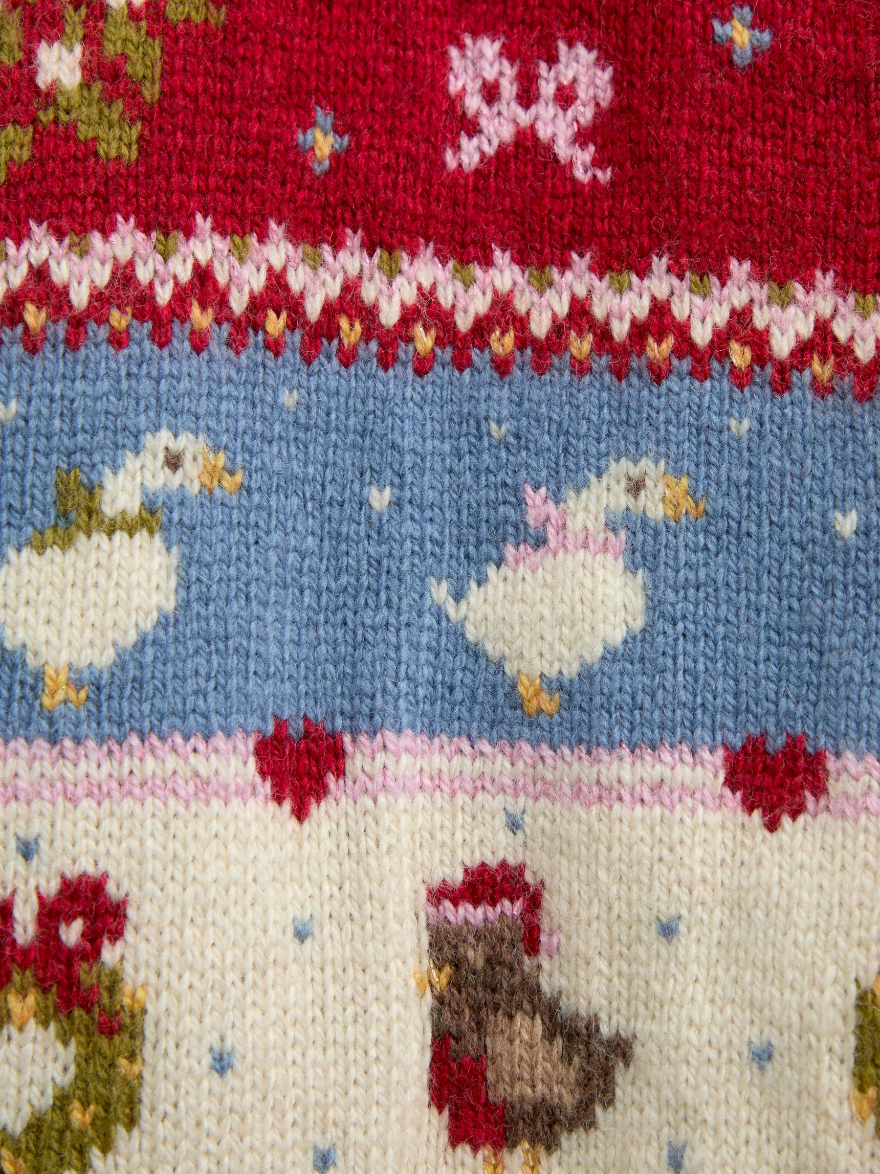 Ivory Multi Character Fairisle Cardigan - Image 4 of 4
