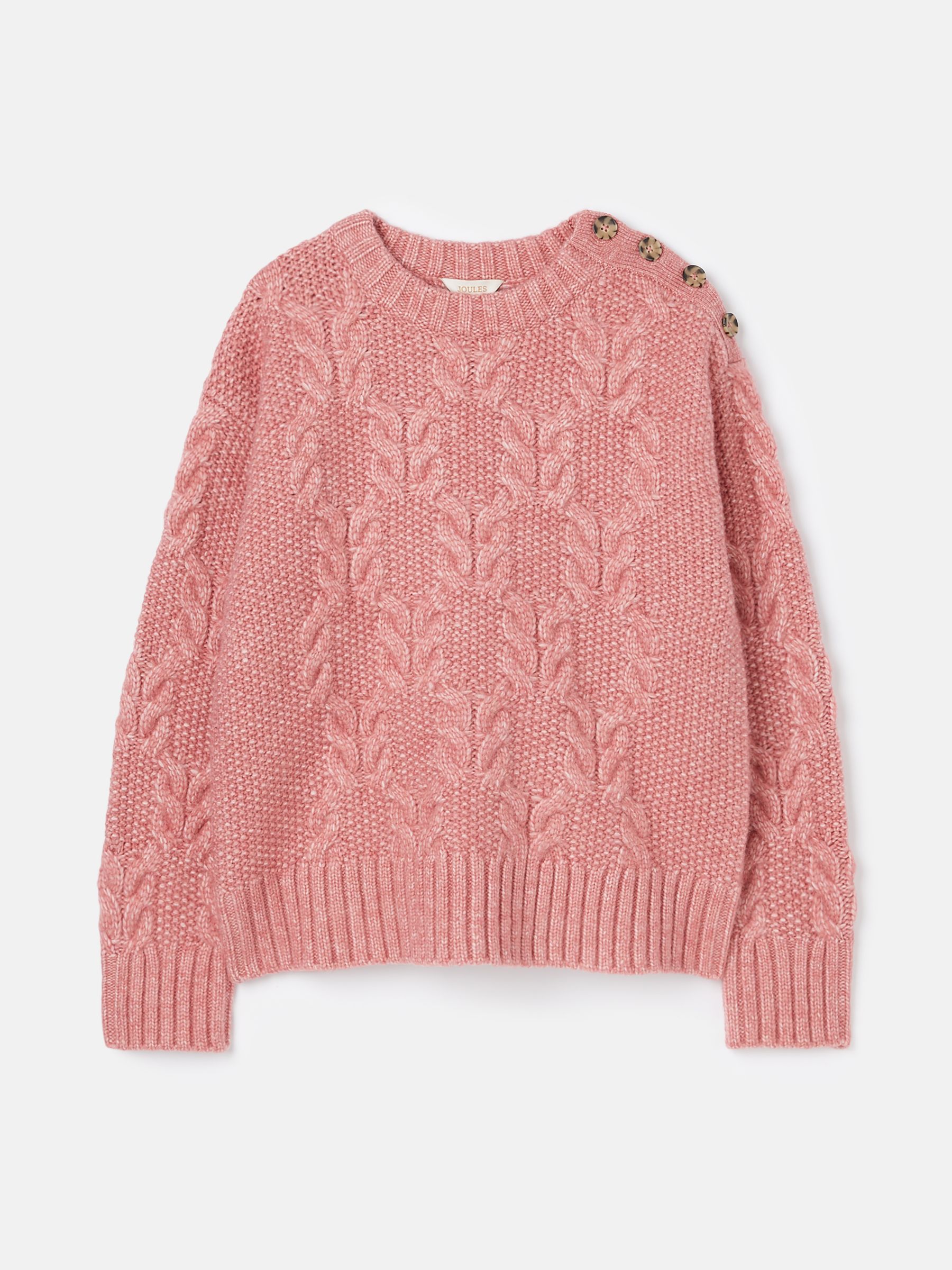 Pippa Pink Cable Knit Jumper - Image 6 of 6
