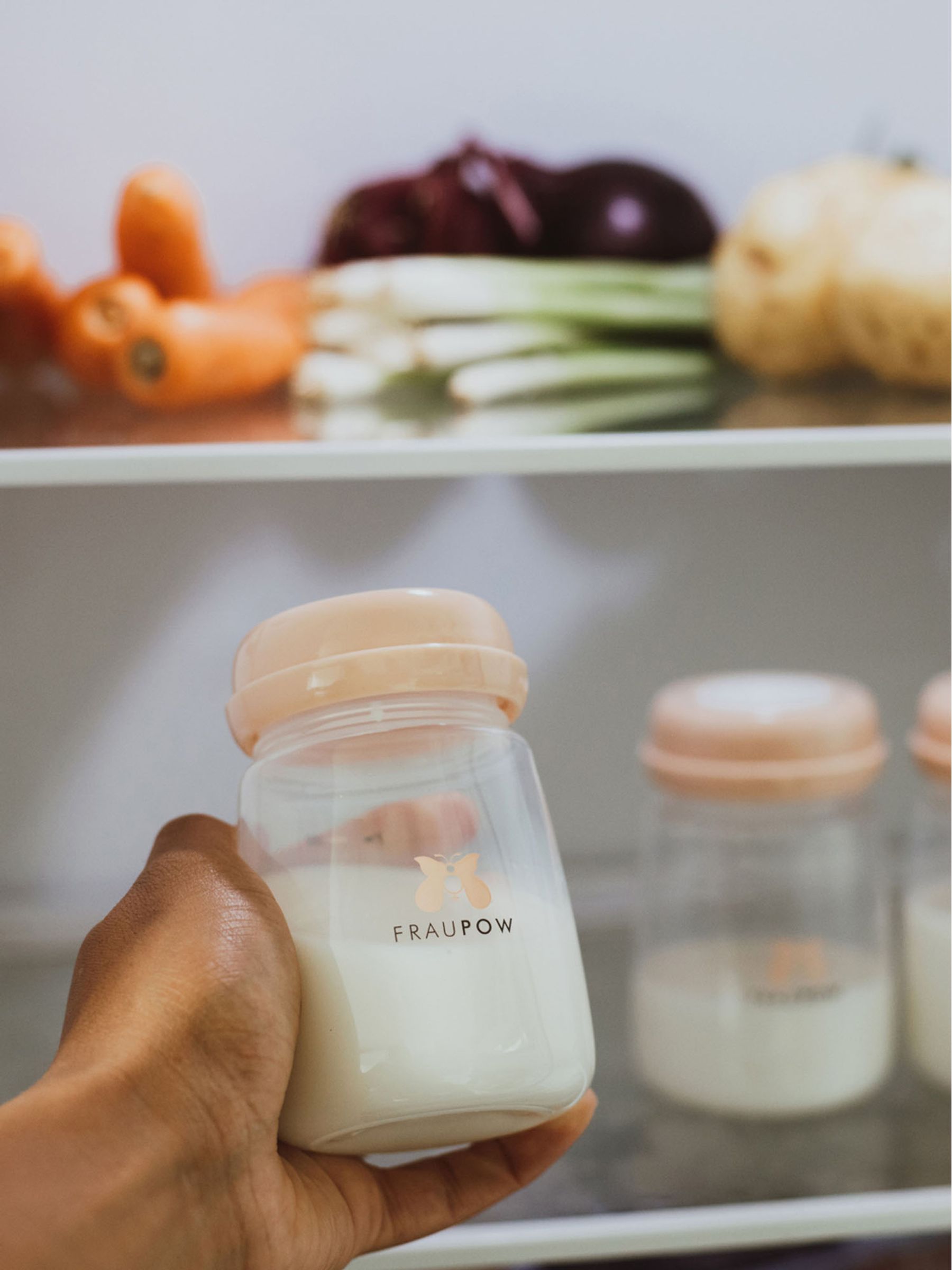 3-Pack Fraupow Milk Storage Bottles - Image 1 of 5