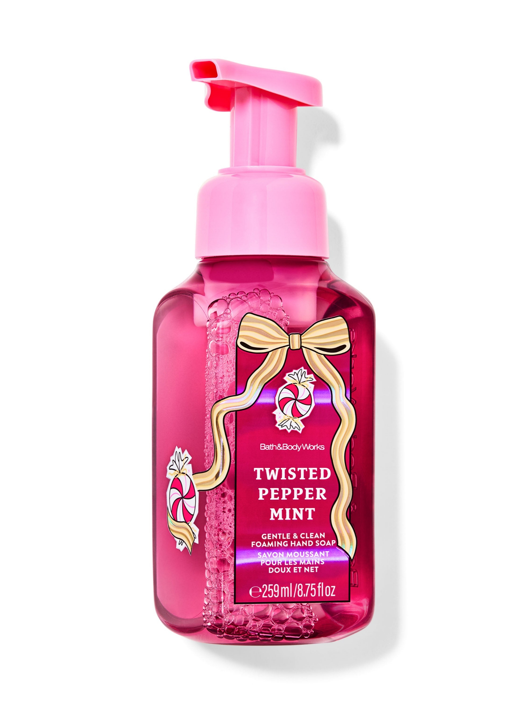 Twisted Peppermint Gentle & Clean Foaming Hand Soap 259ml - Image 1 of 2