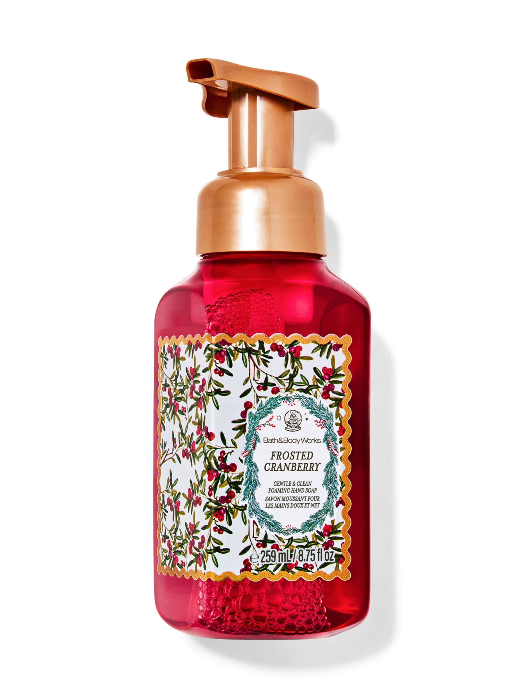 Frosted Cranberry Foaming Hand Soap 259ml - Image 1 of 2 Frosted Cranberry Foaming Hand Soap 259ml - Image 1 of 2