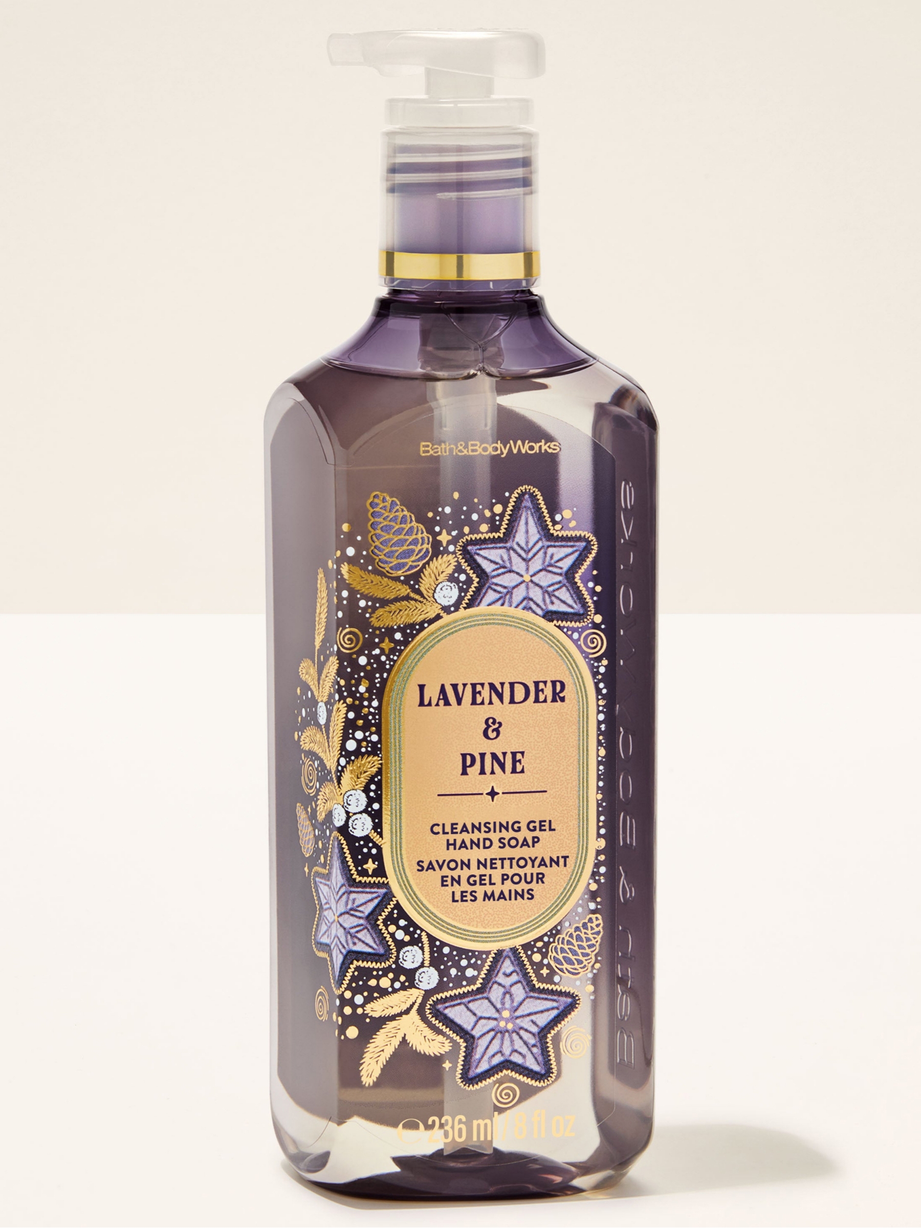 Lavender and Pine Cleansing Gel Hand Soap 236ml - Image 1 of 2