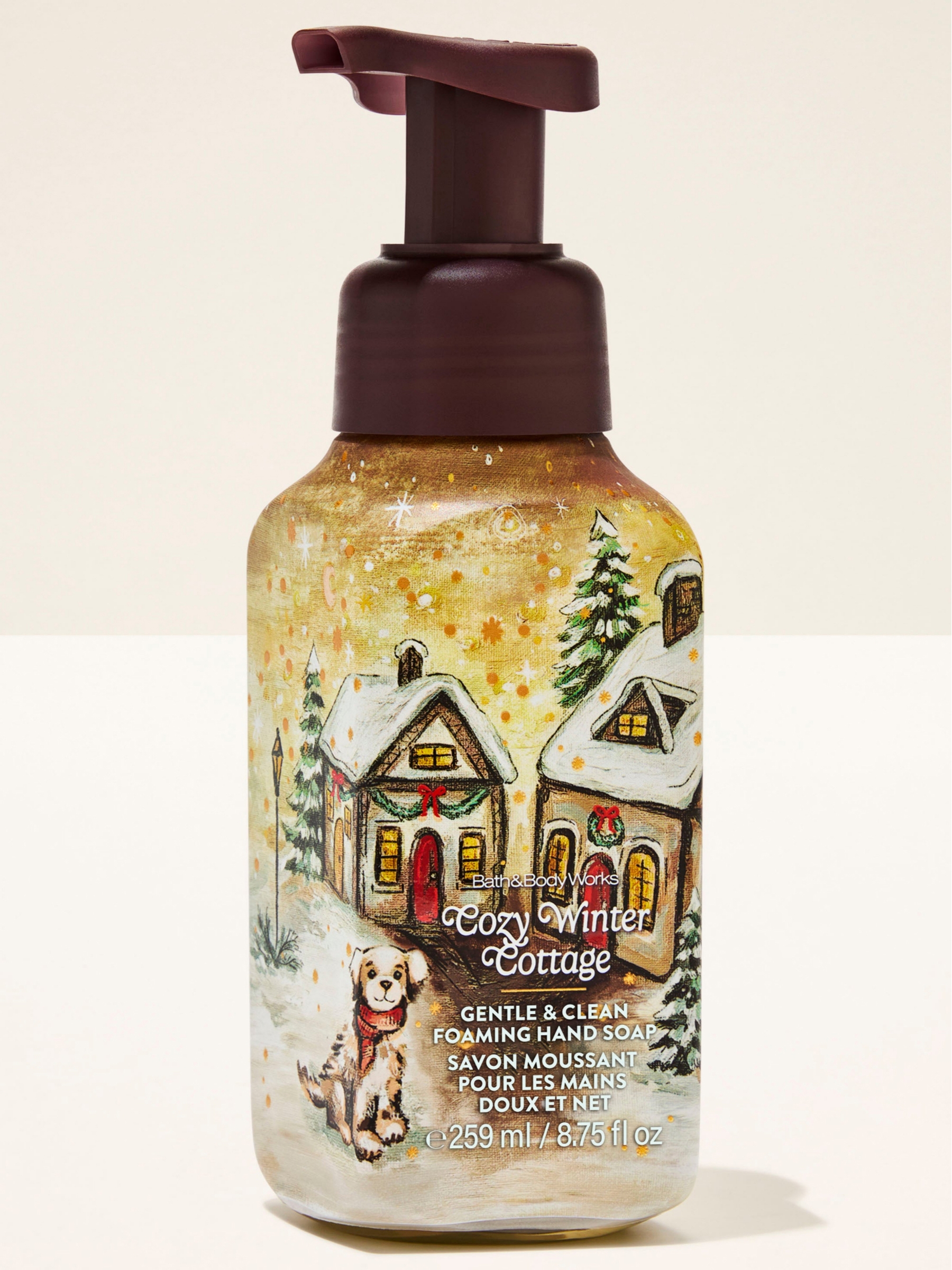 Cosy Winter Cottage Gentle & Clean Foaming Hand Soap 259ml - Image 1 of 2