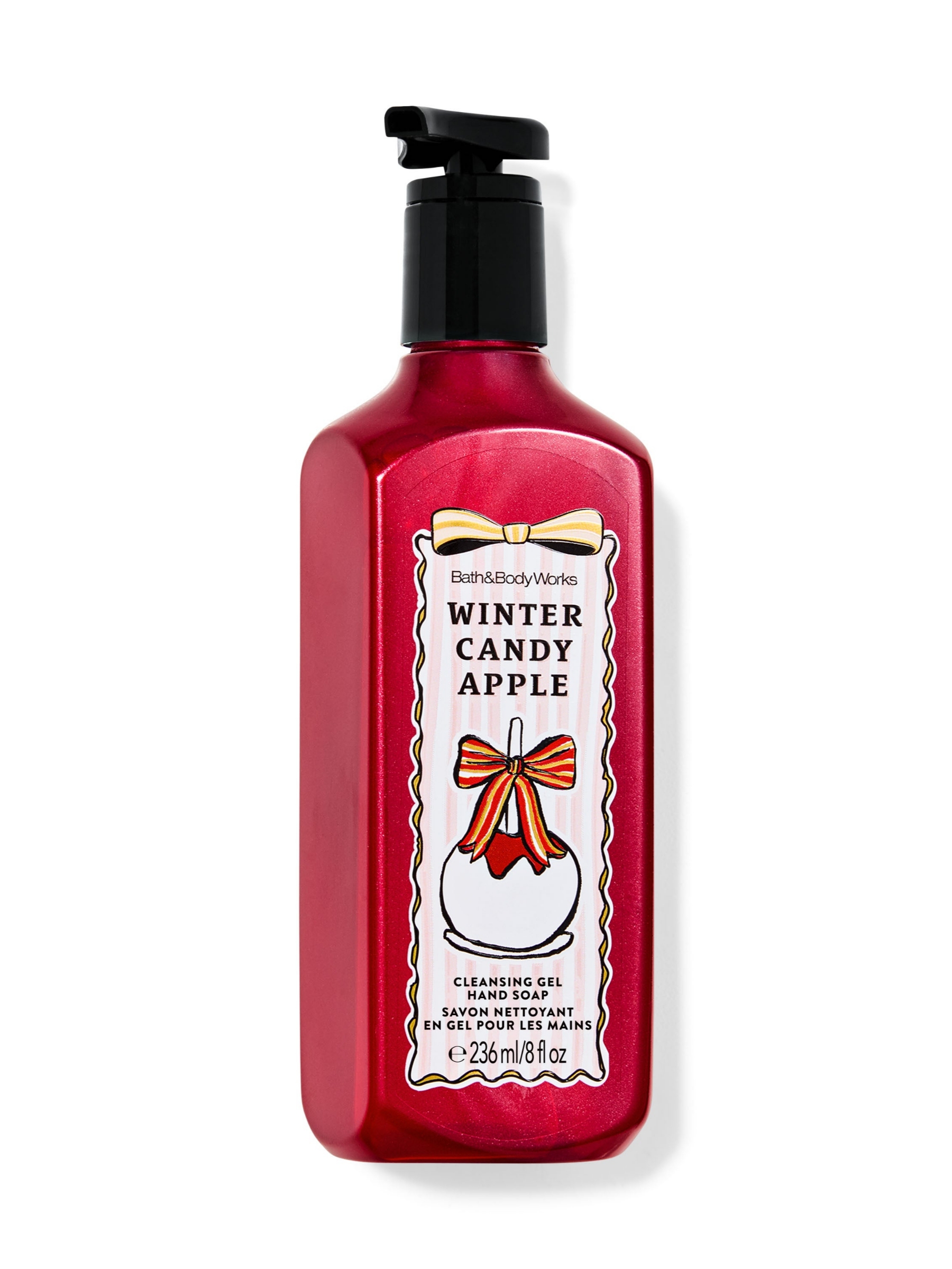 Winter Candy Apple Cleansing Gel Hand Soap 236ml - Image 1 of 2