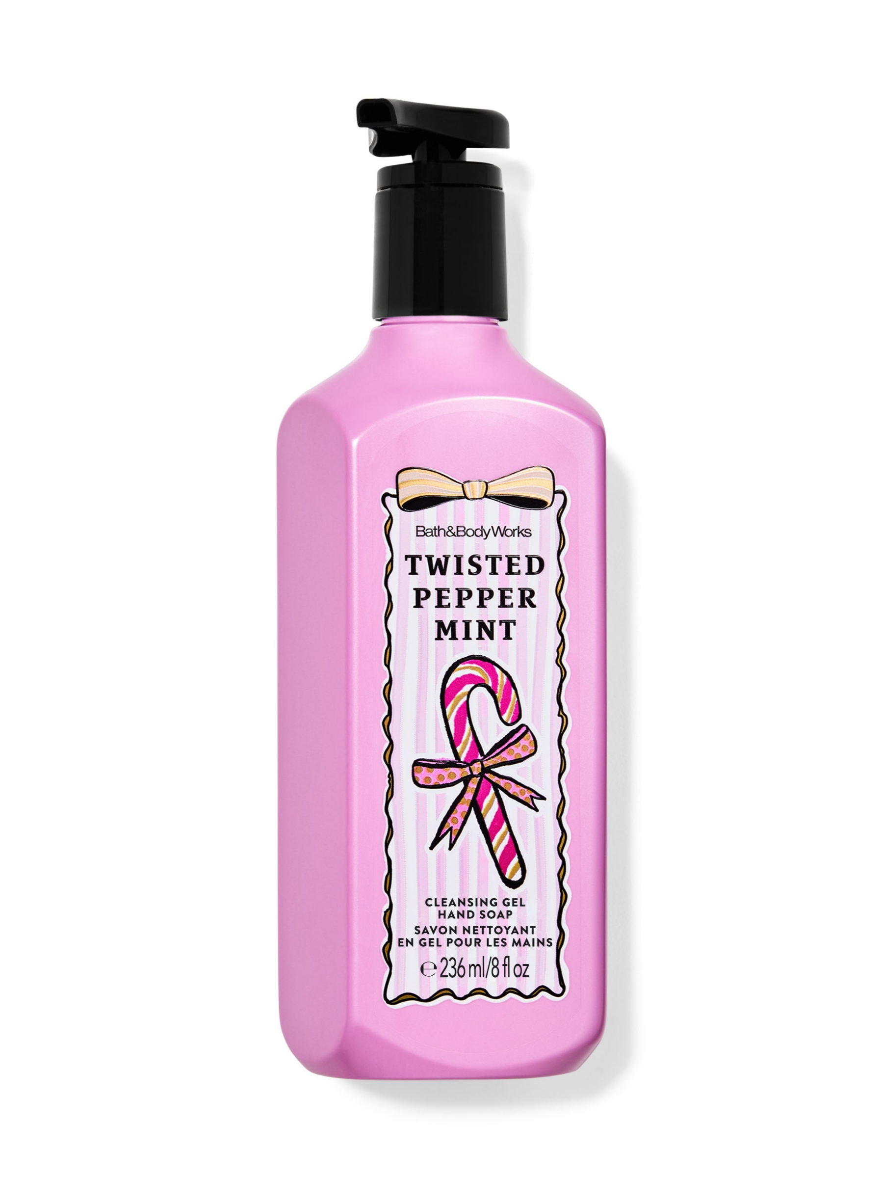 Twisted Peppermint Cleansing Gel Hand Soap 236ml - Image 1 of 2