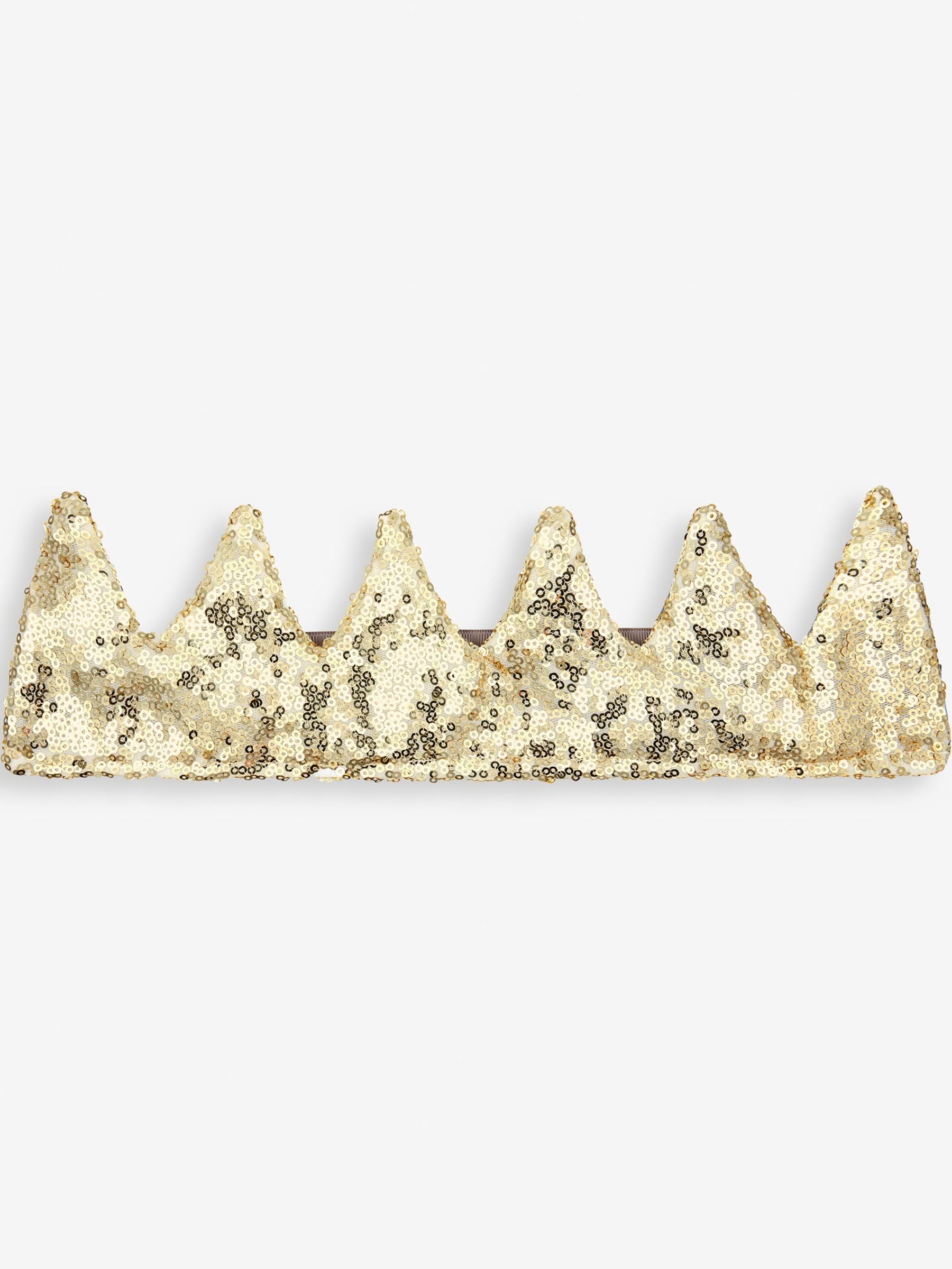 Mimi & Lula Sequin Gold Crown - Image 1 of 7