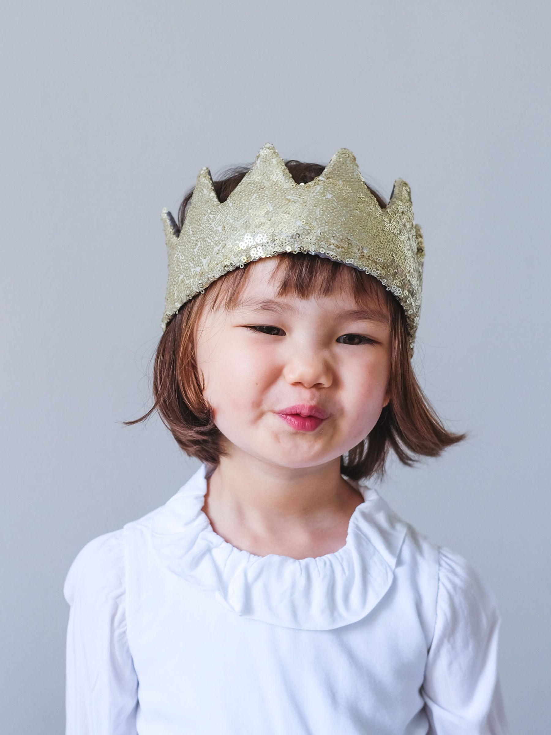 Mimi & Lula Sequin Gold Crown - Image 2 of 7