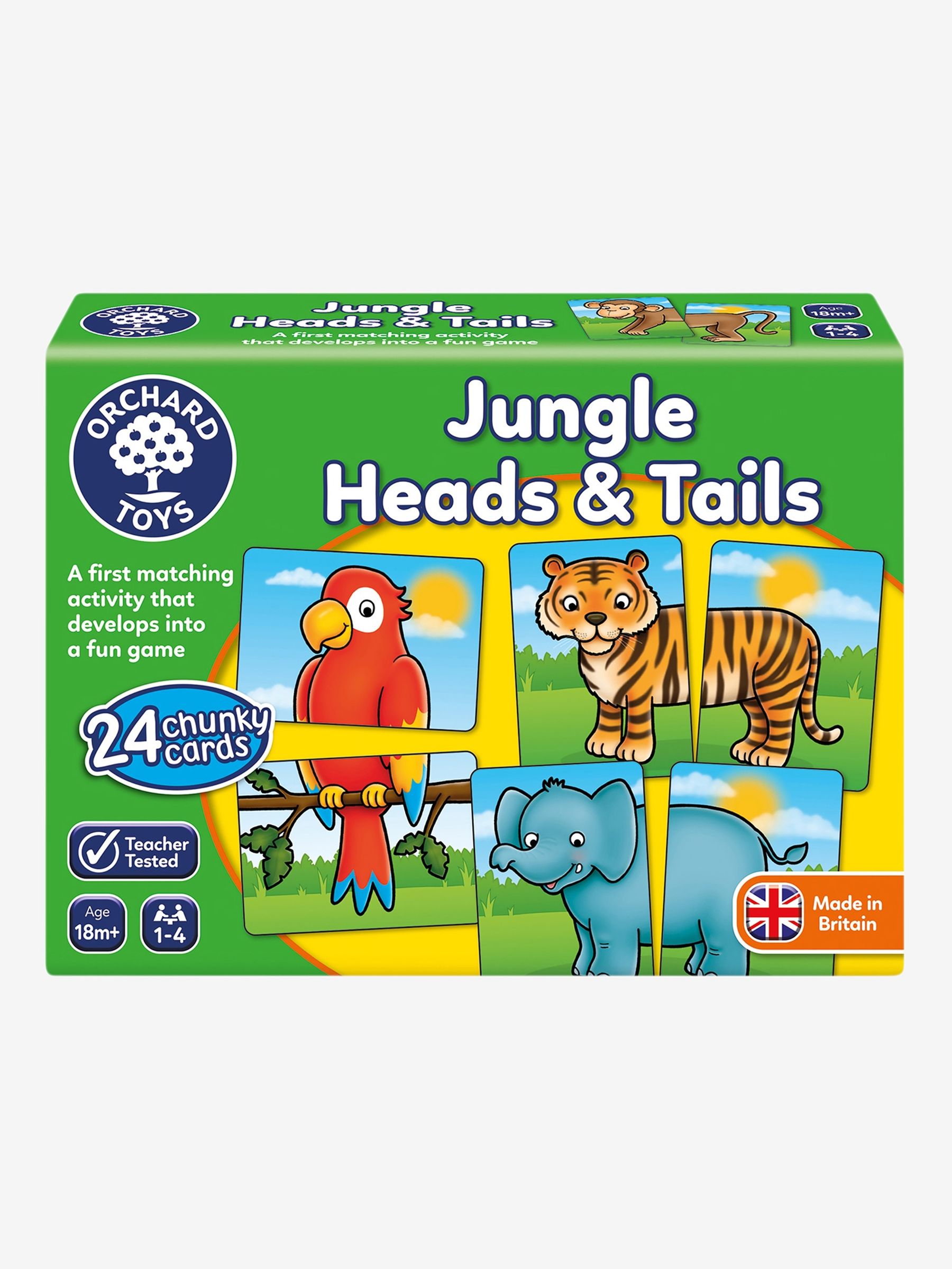 Orchard Toys Jungle Heads & Tails Game - Image 2 of 3