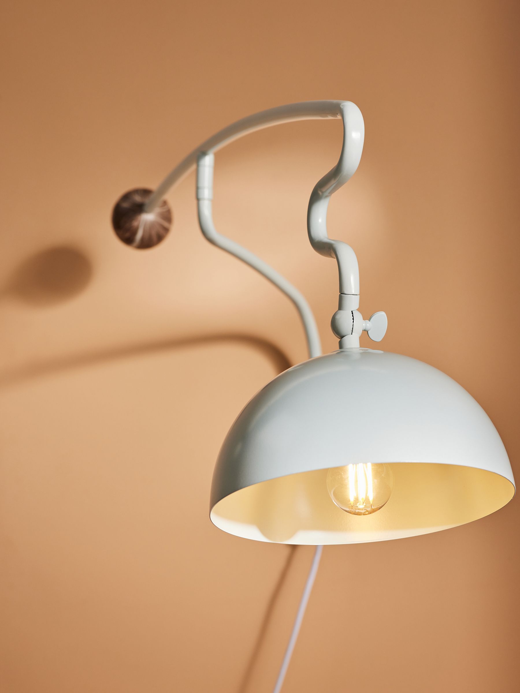 Avery Wall Light in Light Blue/Marble - Image 2 of 3