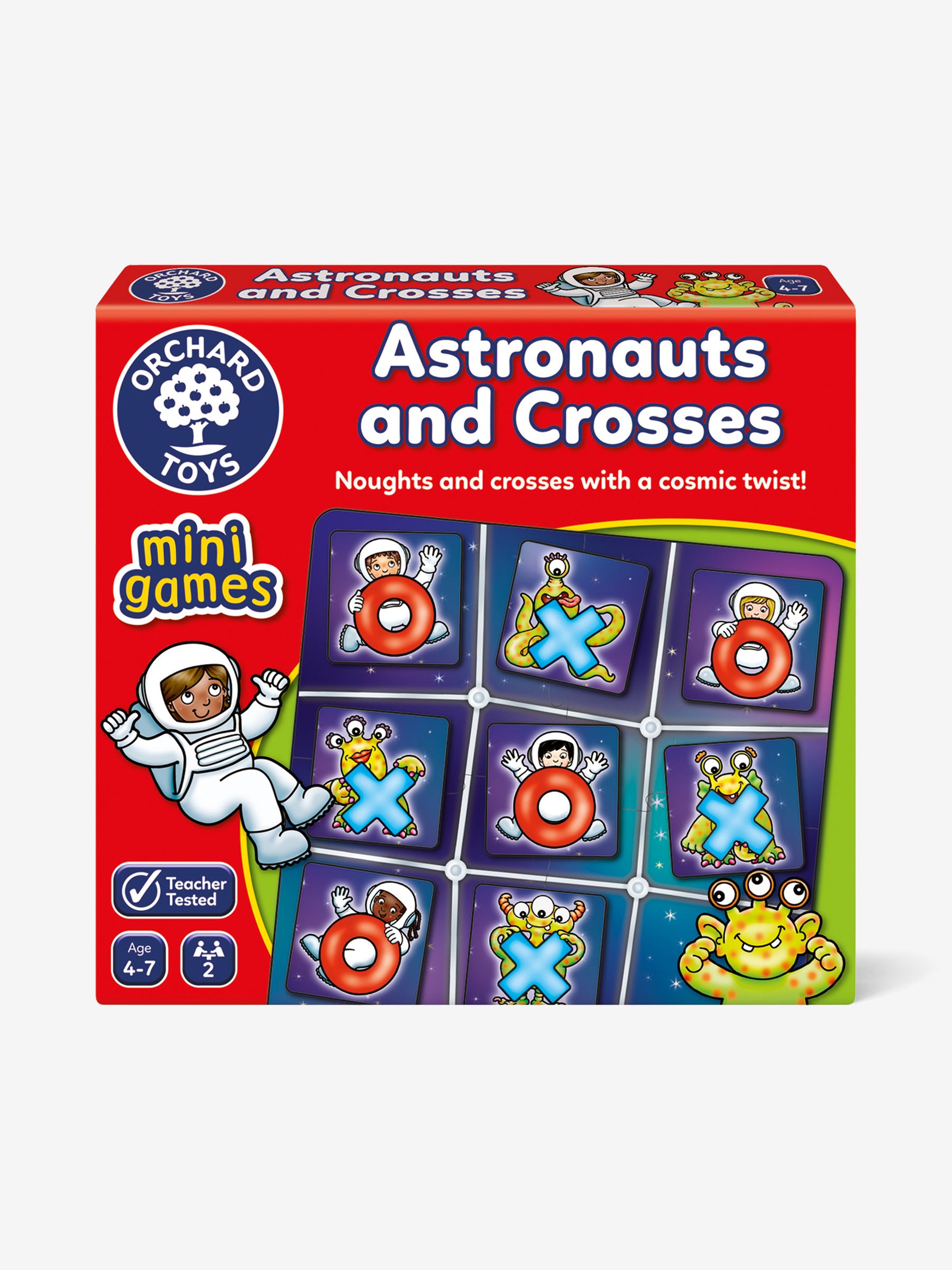 Orchard Toys Astronauts and Crosses Mini Game - Image 2 of 3