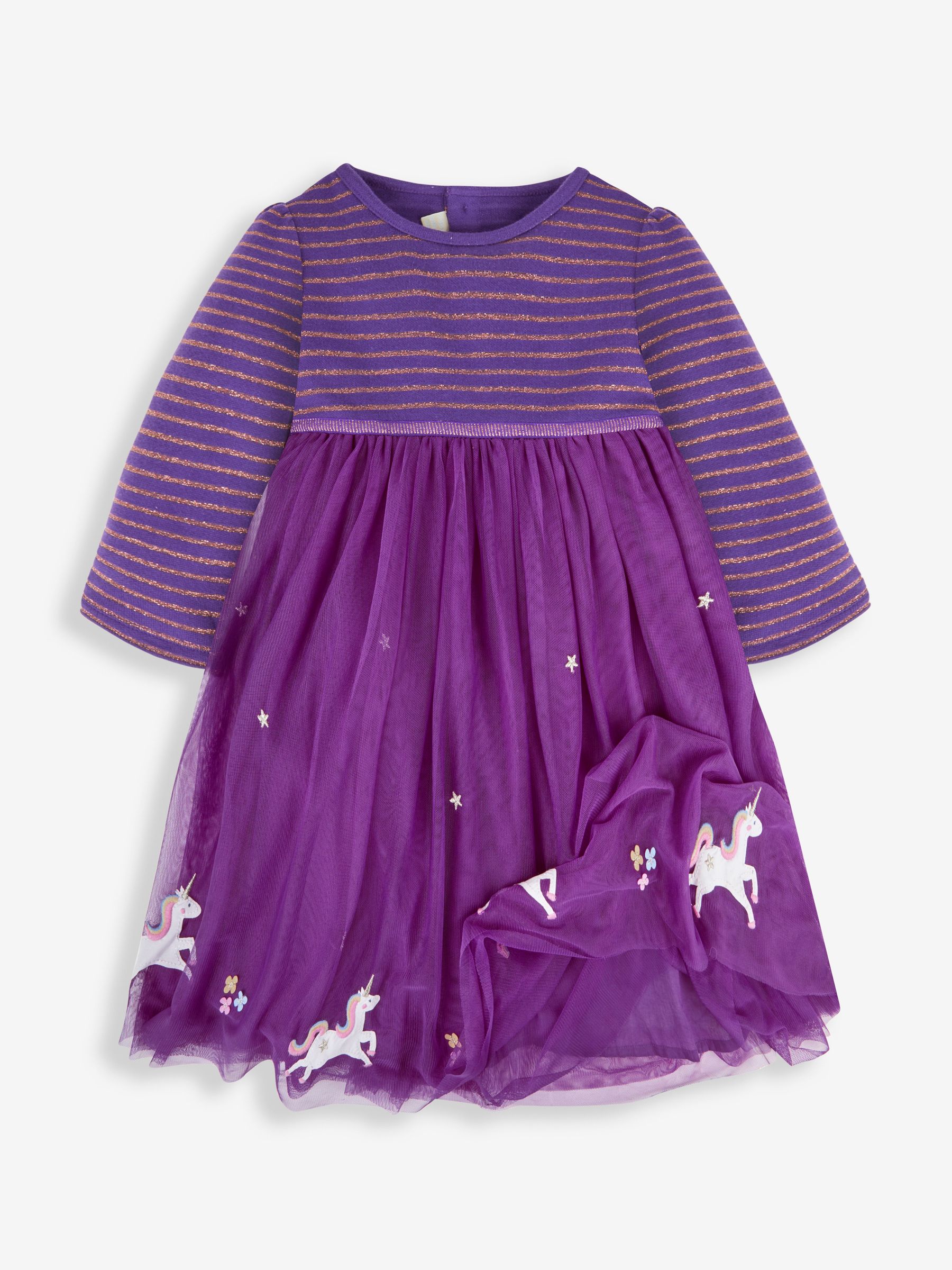 Purple Unicorn Party Dress - Image 2 of 4