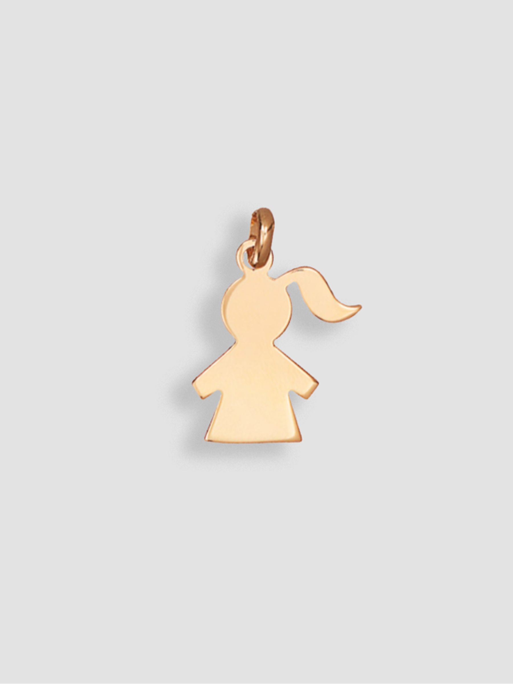 18k Gold Plated Merci Maman Child Charm - Image 2 of 3