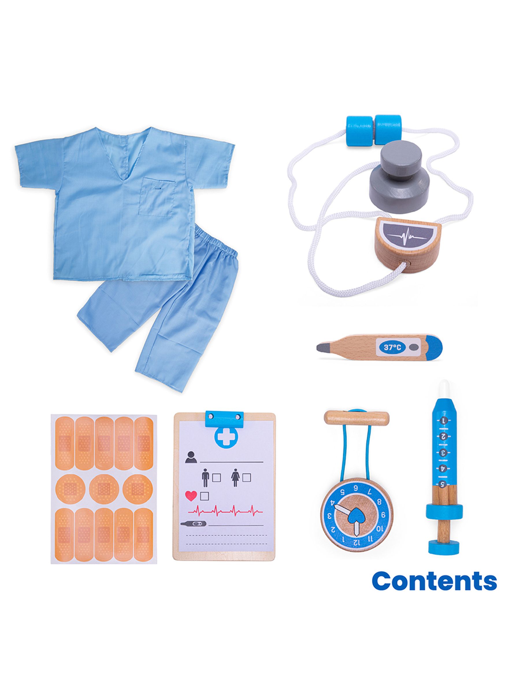 Bigjigs Medic Dress-Up Costume - Image 7 of 9