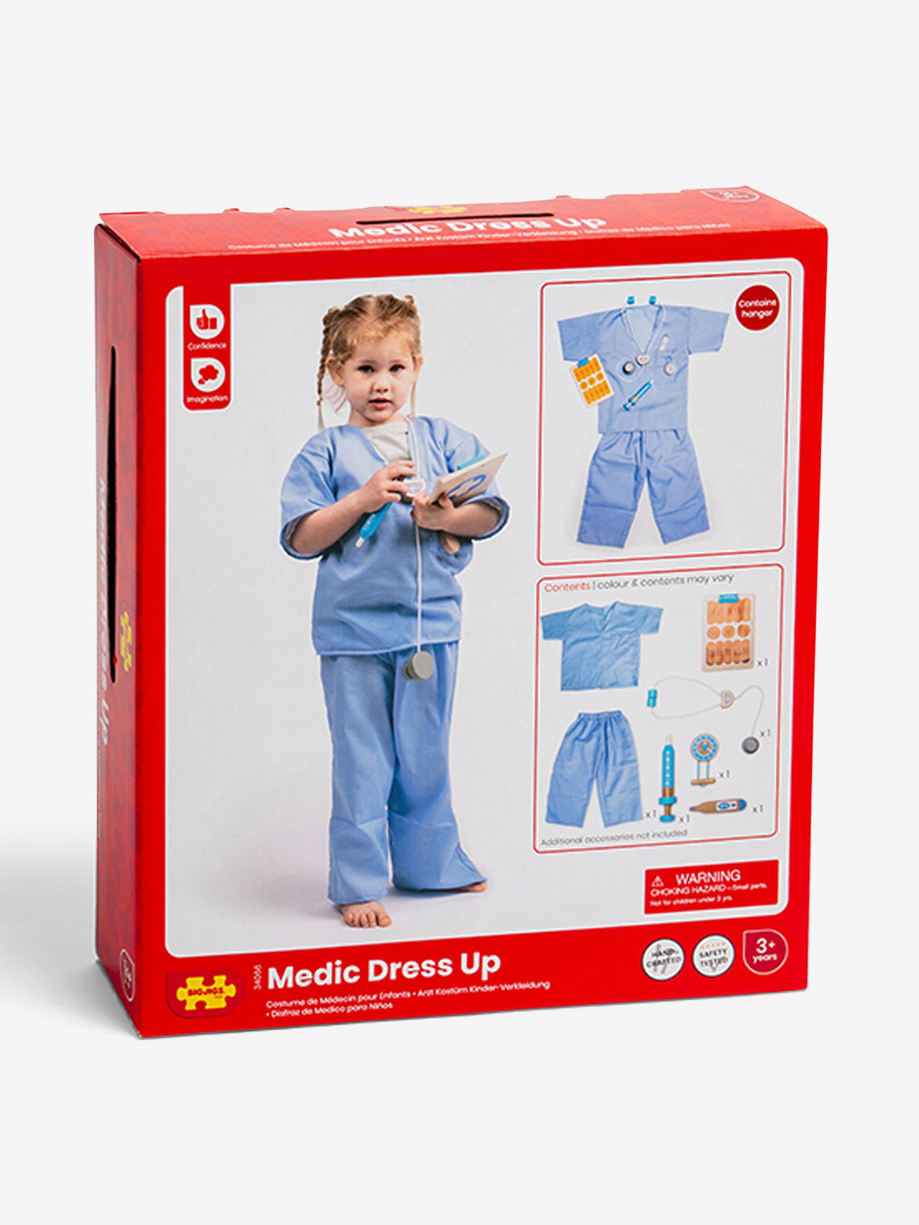 Bigjigs Medic Dress-Up Costume - Image 9 of 9