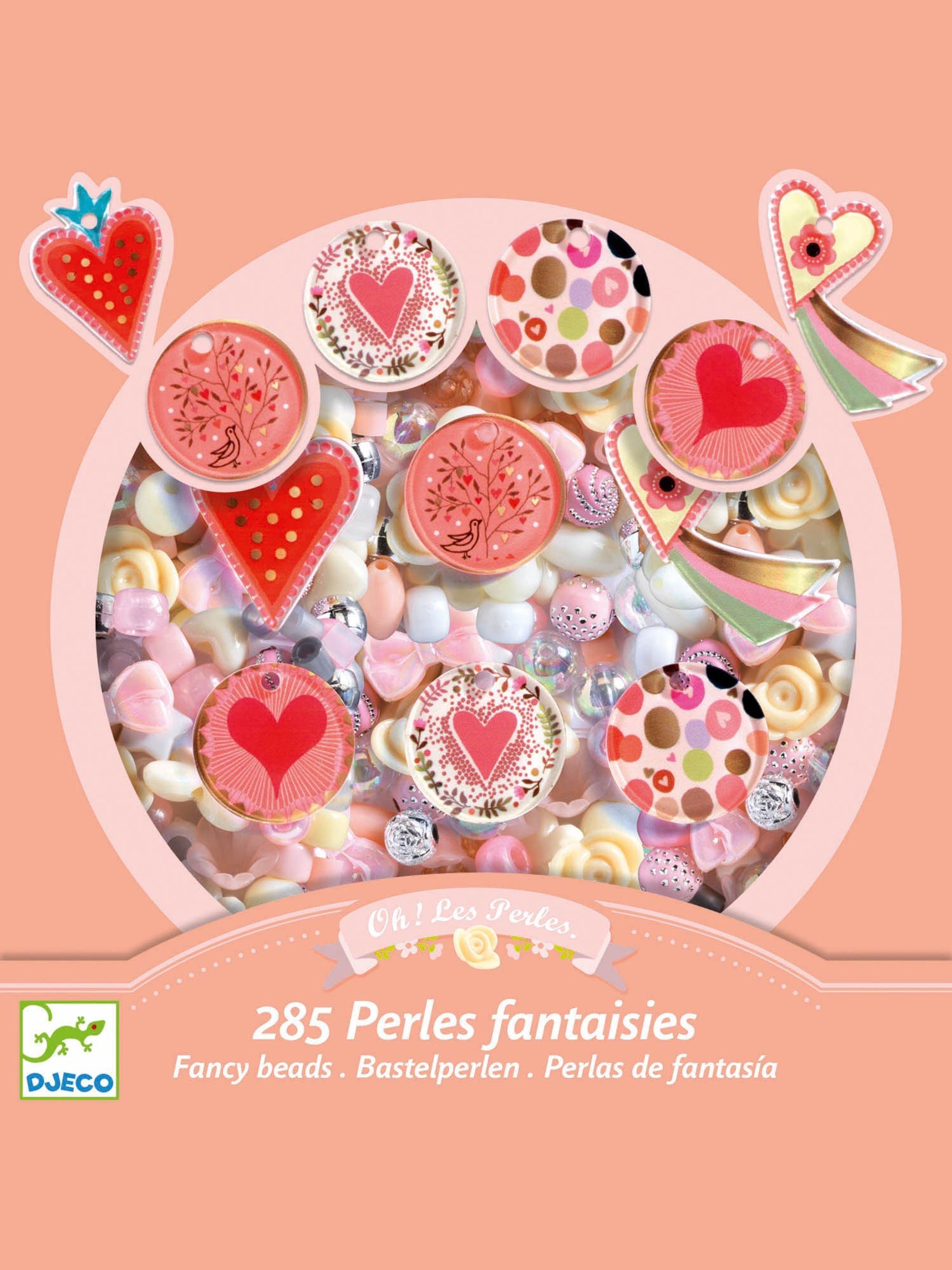 Djeco Abundance Heart Beads - Image 2 of 3