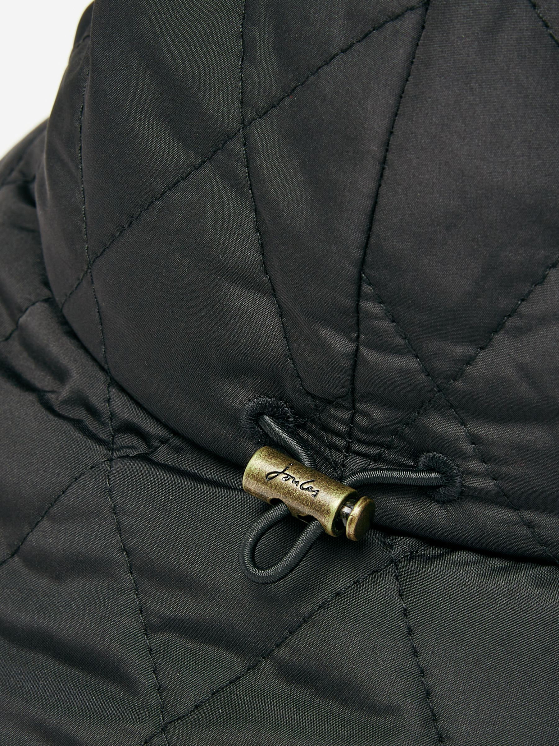 Harriet Black Quilted Hat - Image 6 of 6 Harriet Black Quilted Hat - Image 6 of 6