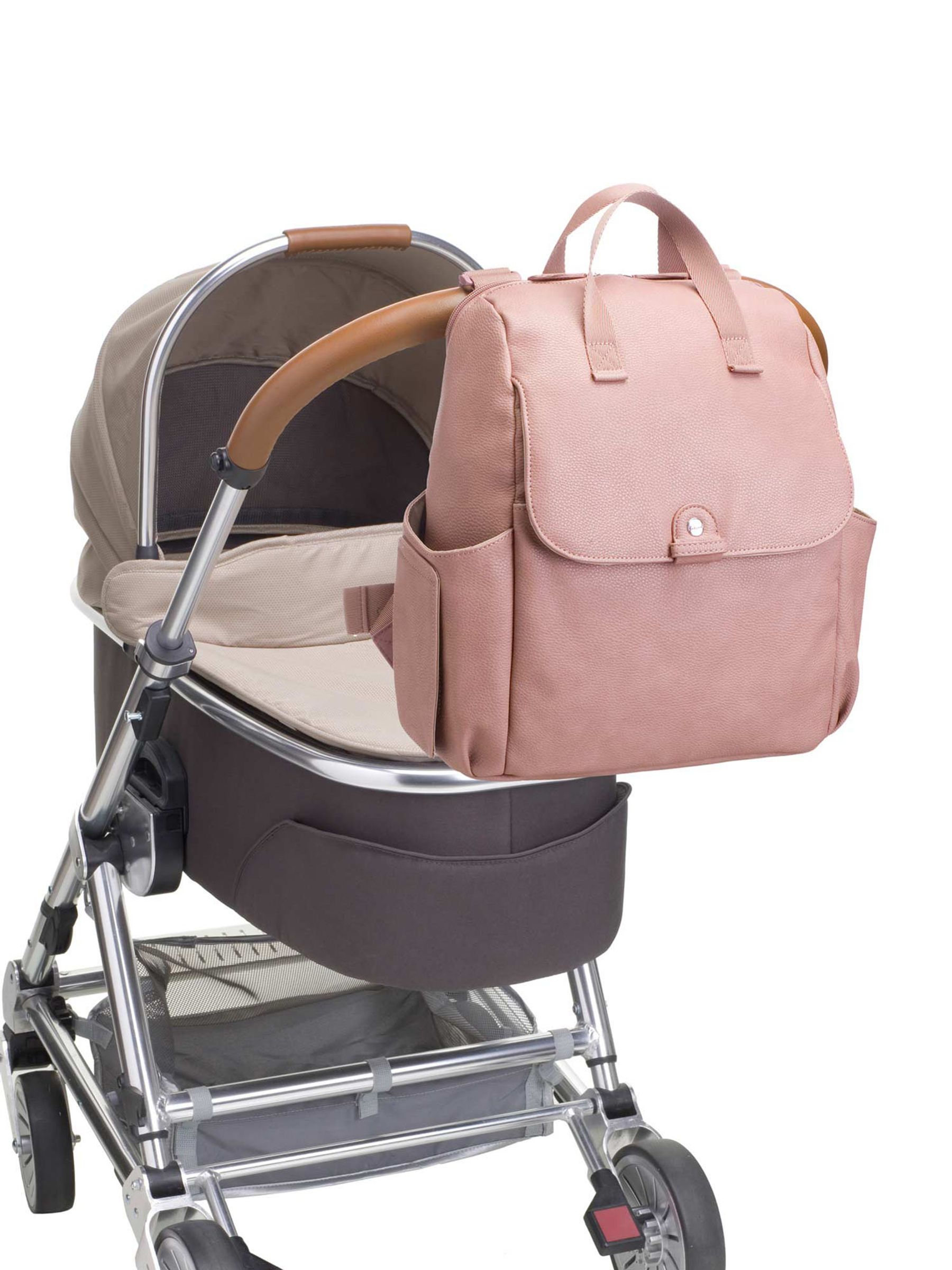 Pink Babymel Robyn Convertible Backpack Dusty Pink - Image 10 of 12