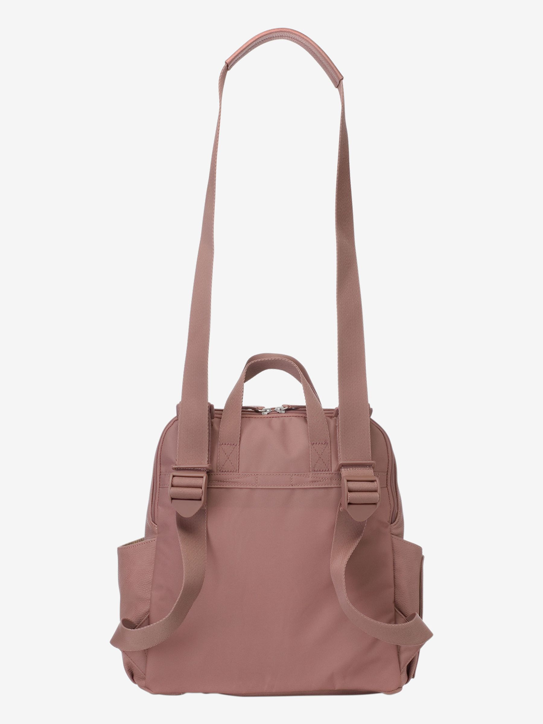 Pink Babymel Robyn Convertible Backpack Dusty Pink - Image 6 of 12