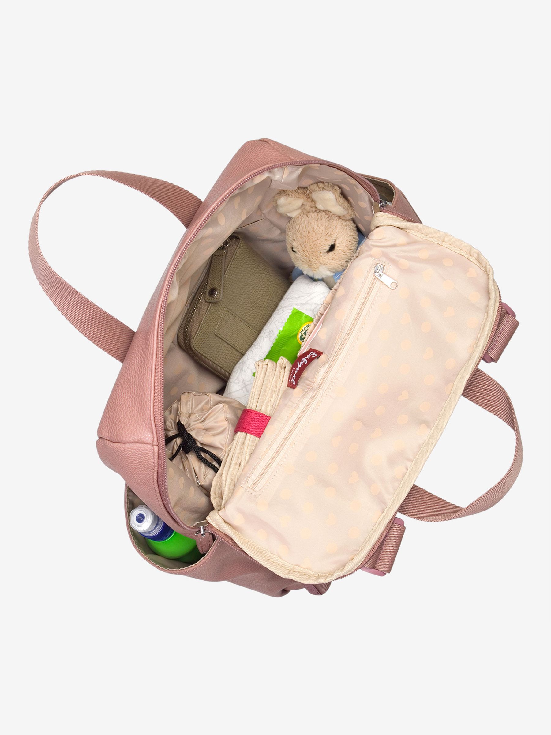 Pink Babymel Robyn Convertible Backpack Dusty Pink - Image 8 of 12