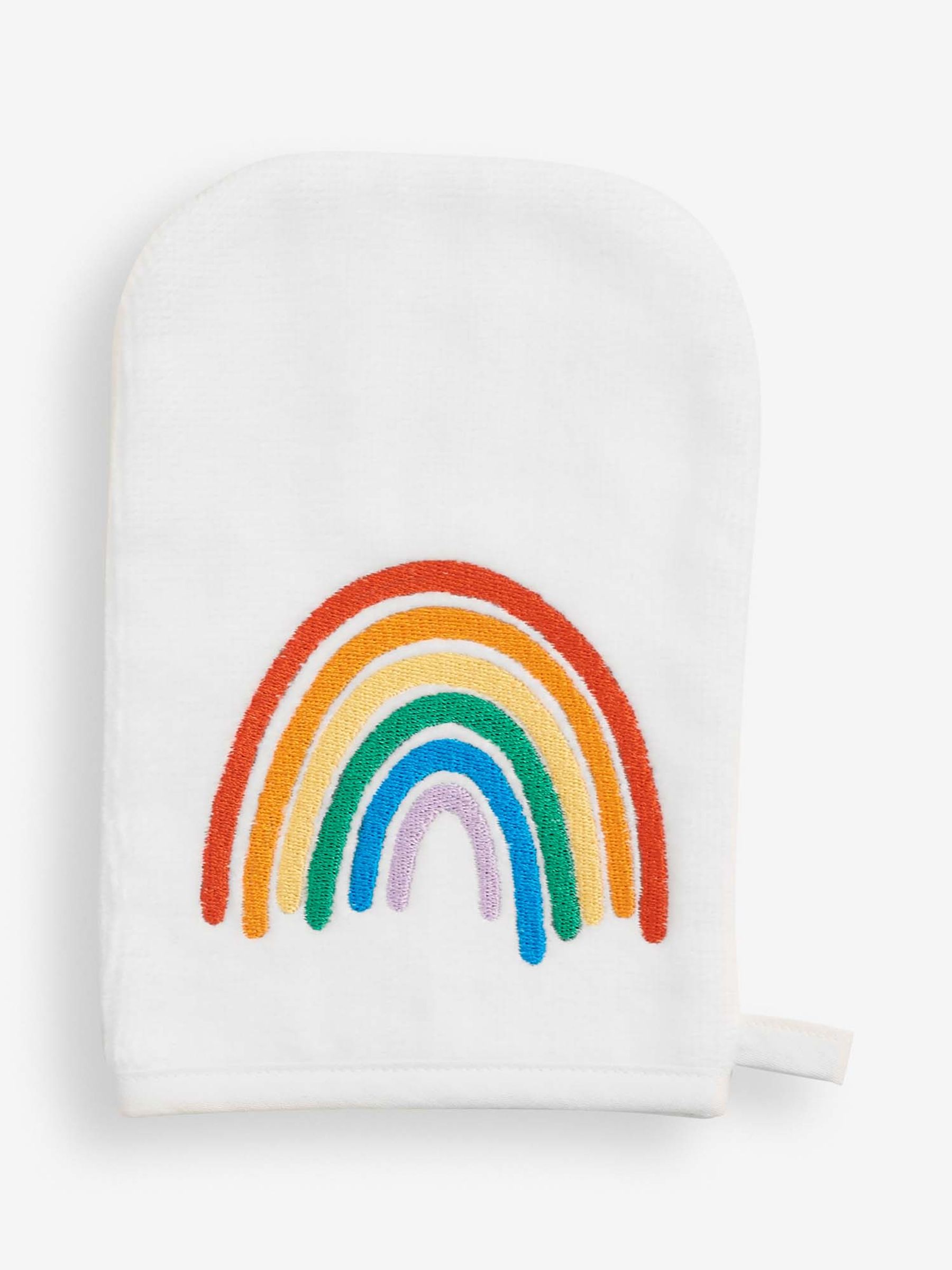 Rainbow Hooded Towel & Wash Mitt - Image 4 of 5