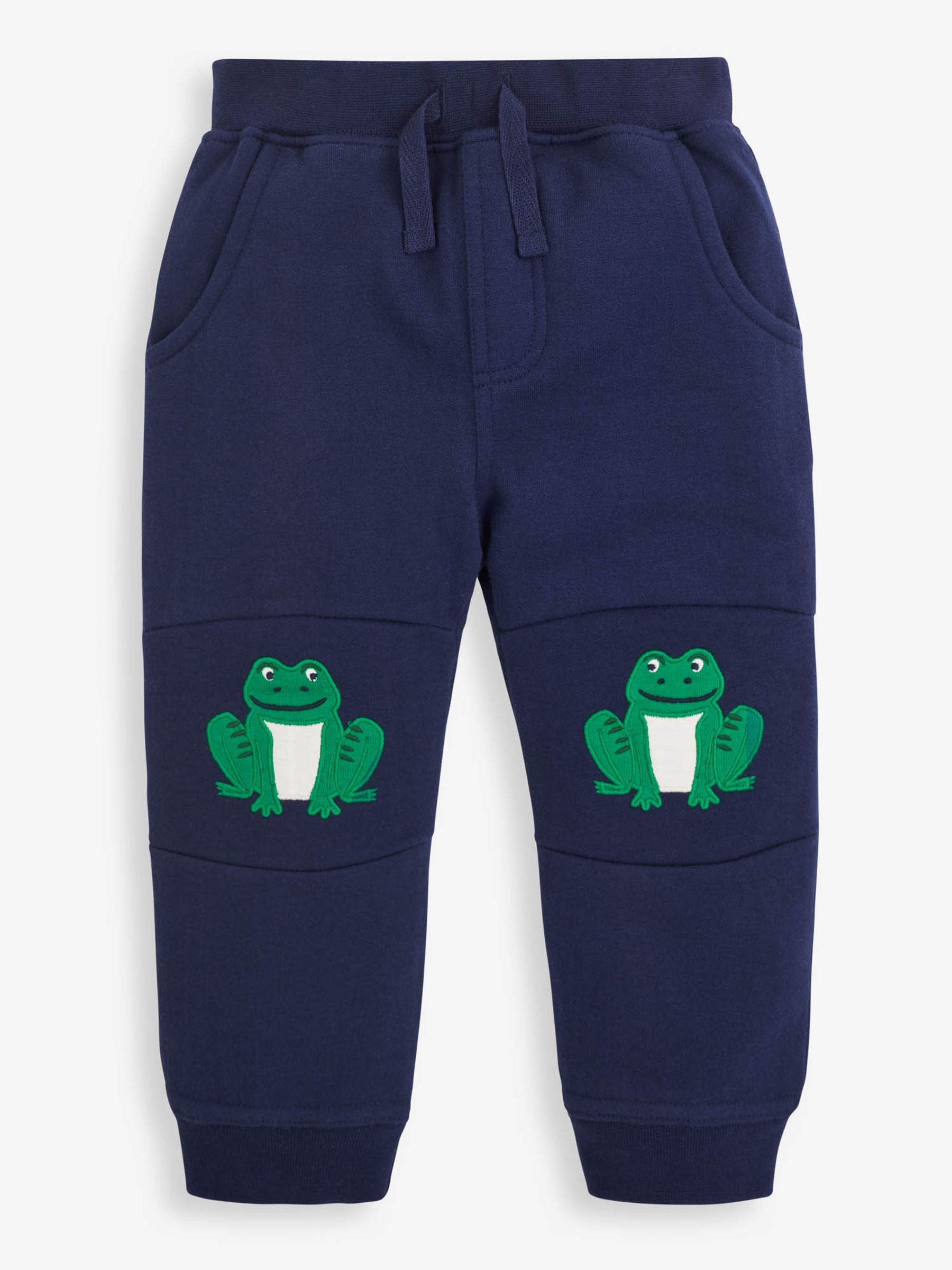 Navy Boys' Frog Knee Joggers - Image 2 of 3
