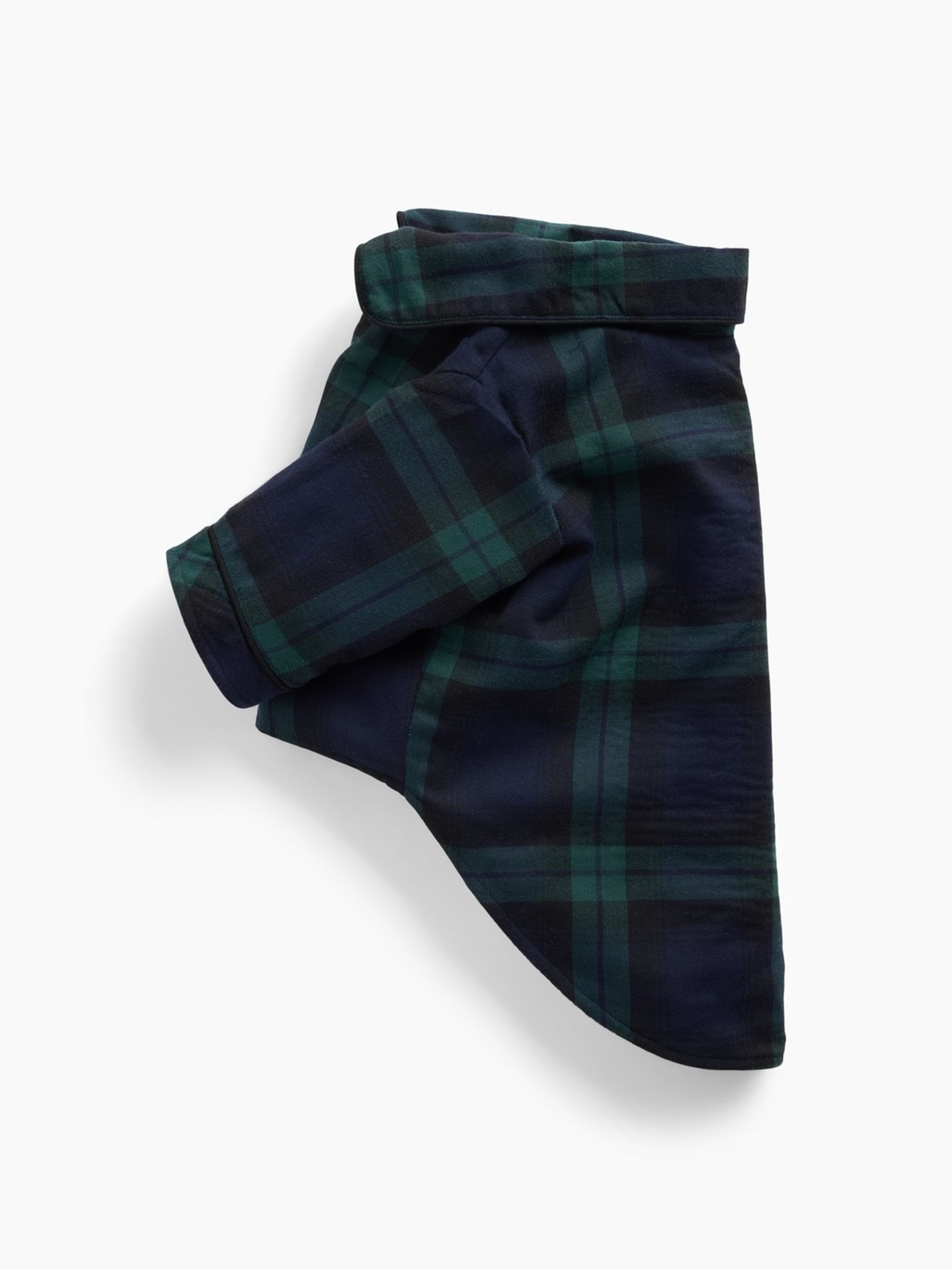 Green & Navy Check Pet Softest Flannel Pyjamas One-Piece - Image 2 of 2