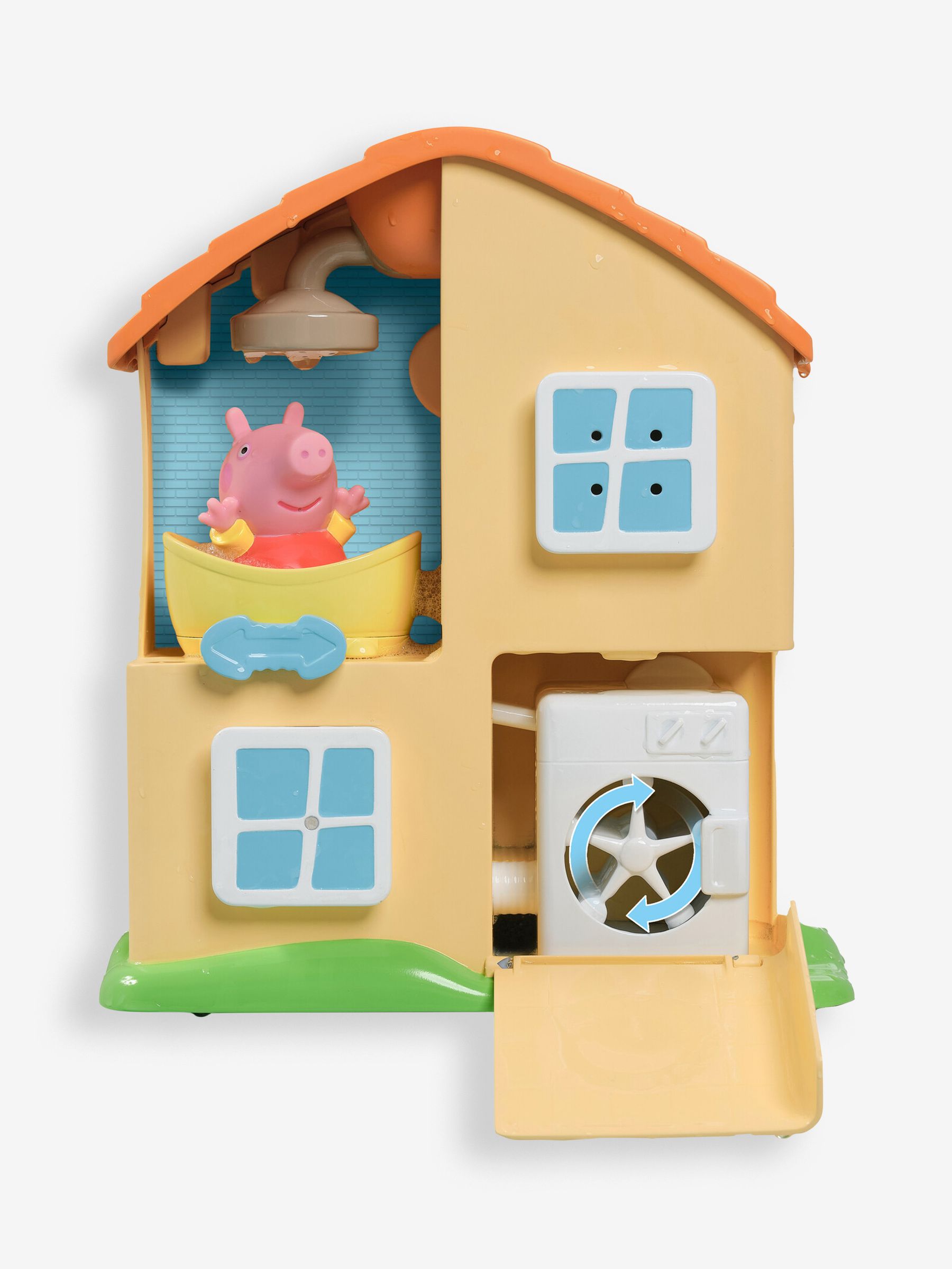 TOMY Toomies Peppa's House Bath Playset - Image 1 of 6