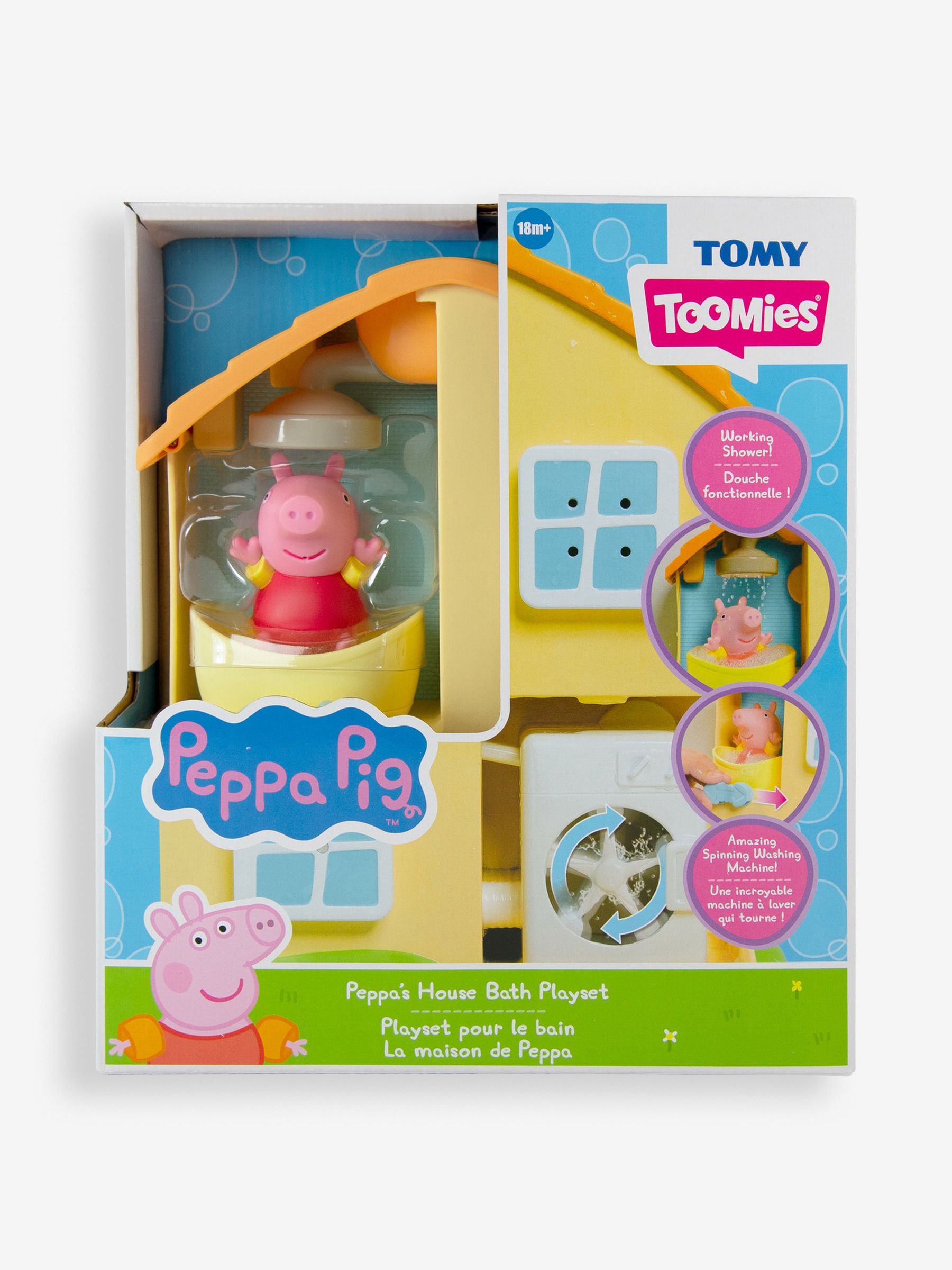 TOMY Toomies Peppa's House Bath Playset - Image 3 of 6