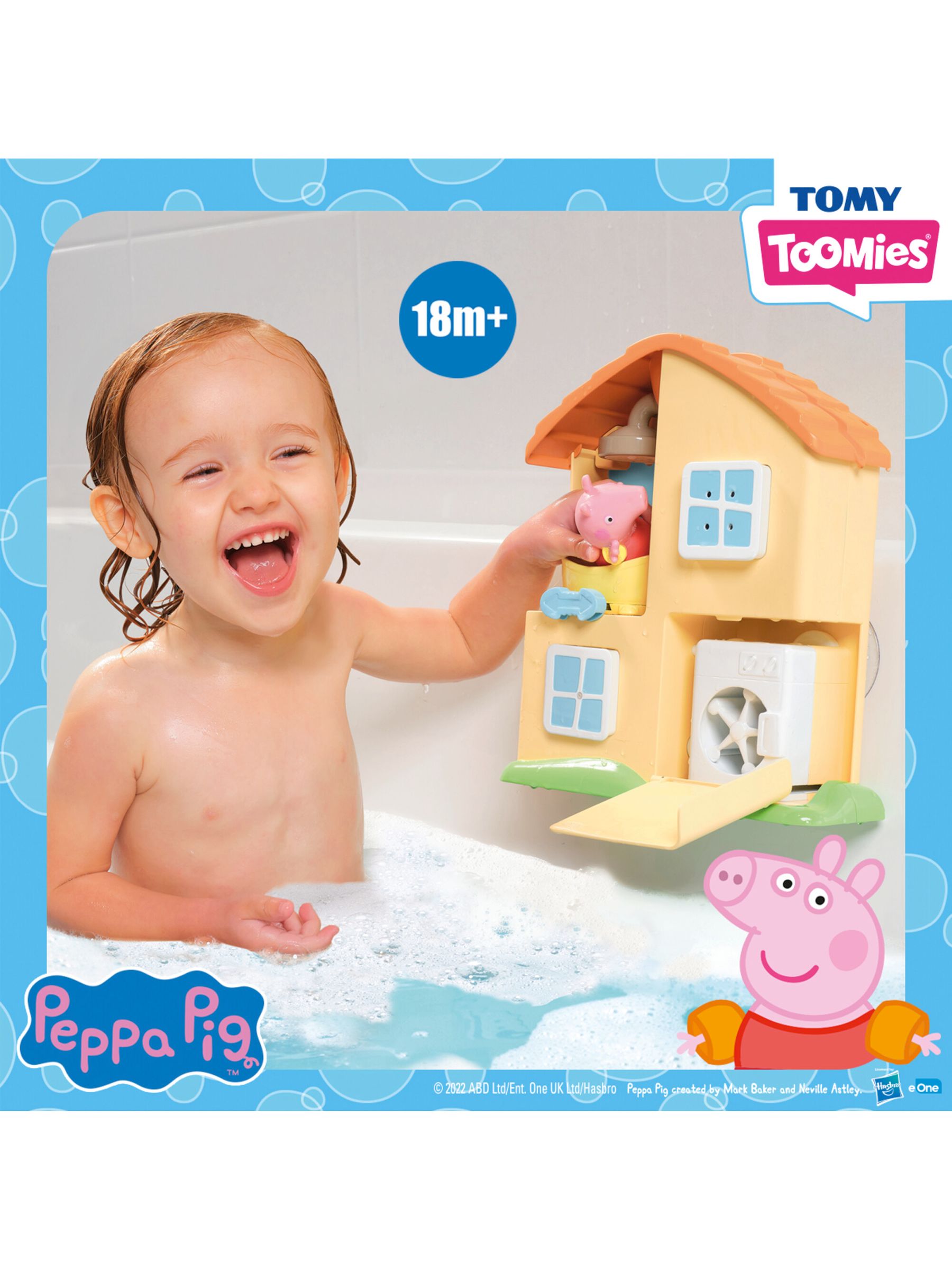 TOMY Toomies Peppa's House Bath Playset - Image 5 of 6