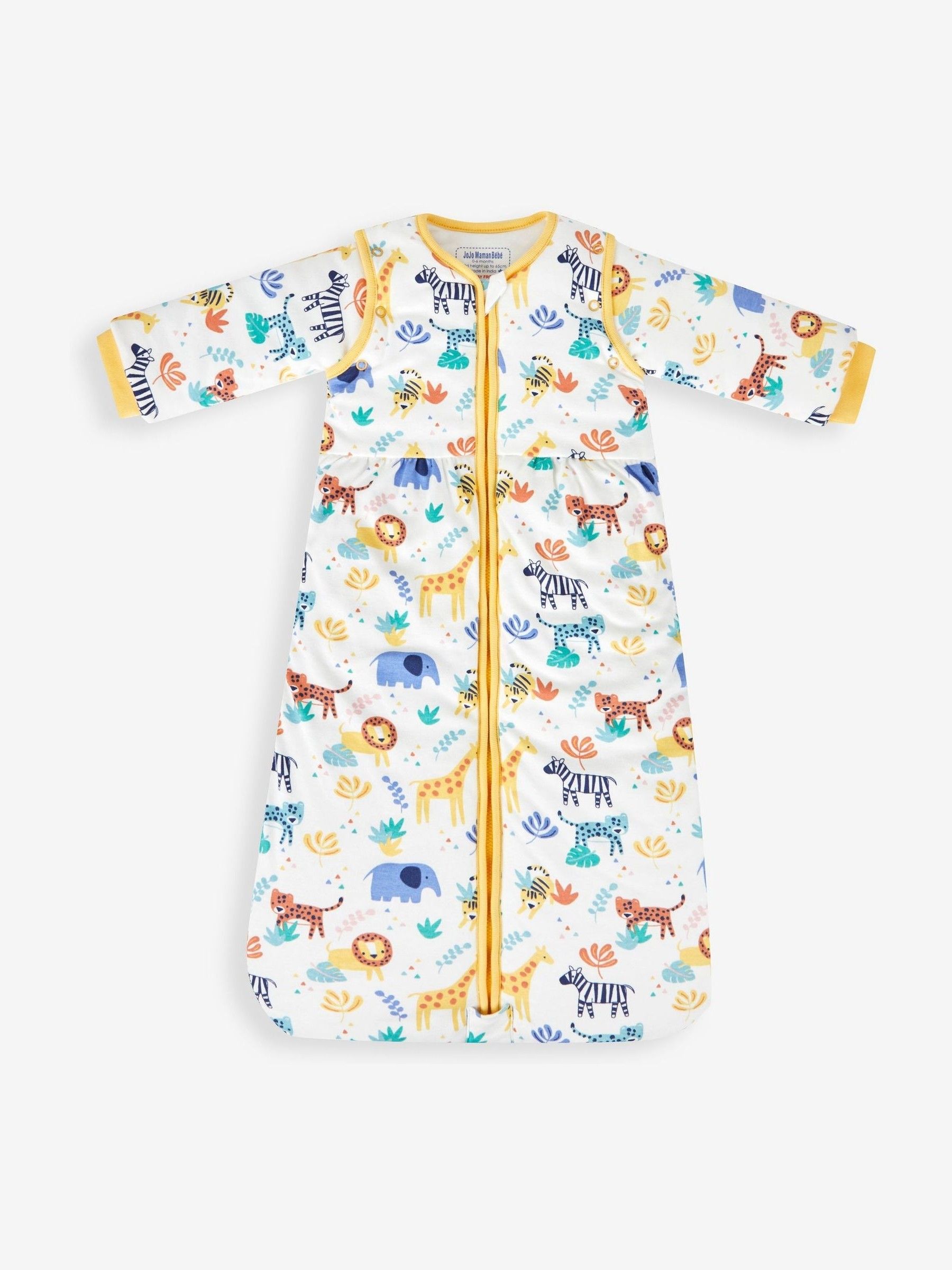 White Safari 3.5 Tog Baby Sleeping Bag - Image 4 of 6