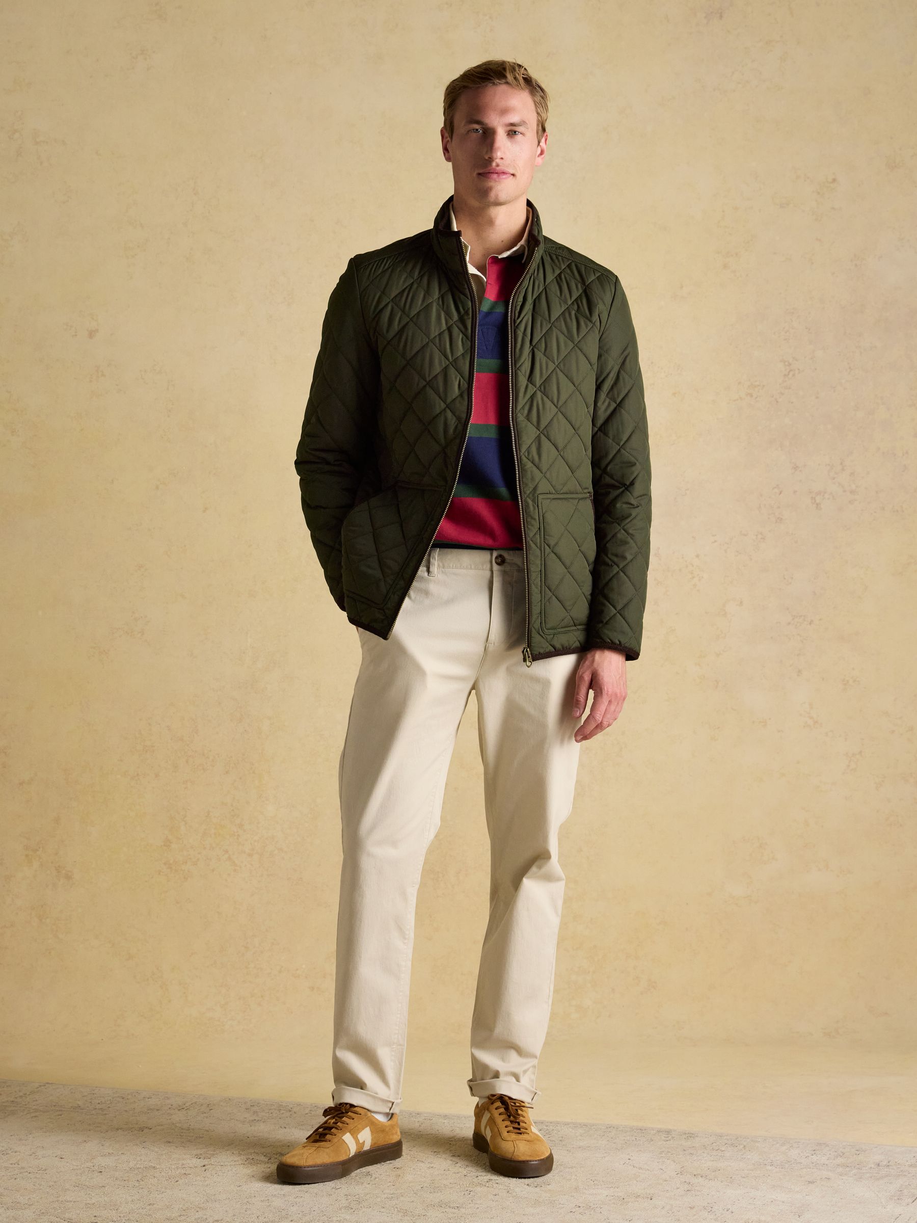 Maynard Green Diamond Quilted Jacket - Image 3 of 10