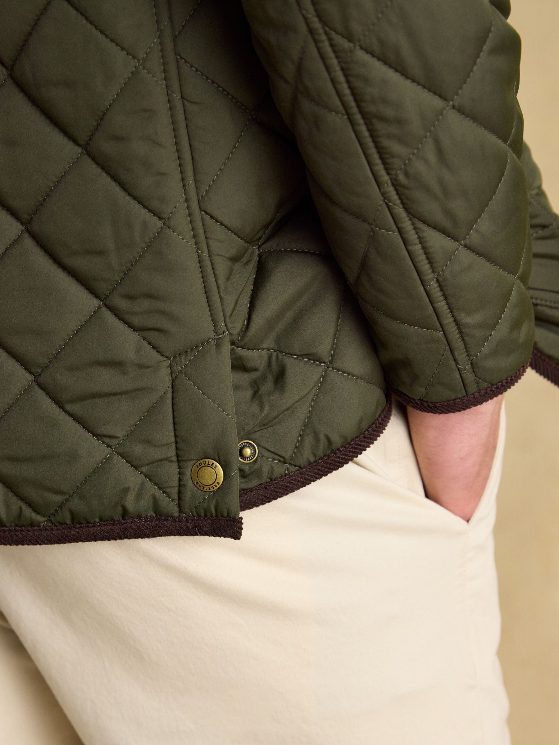 Maynard Green Diamond Quilted Jacket - Image 9 of 10