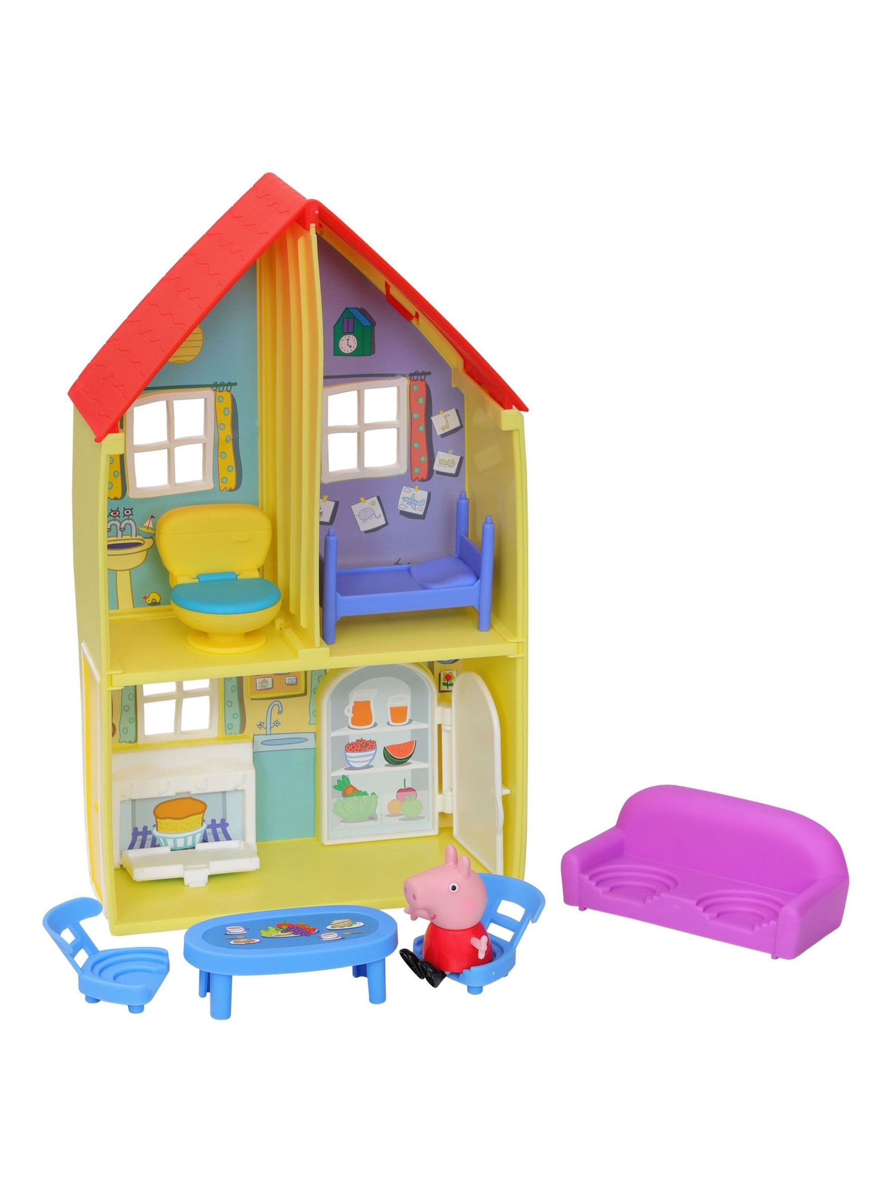 Peppa Pig Peppas Family House Playset Toy - Image 1 of 4