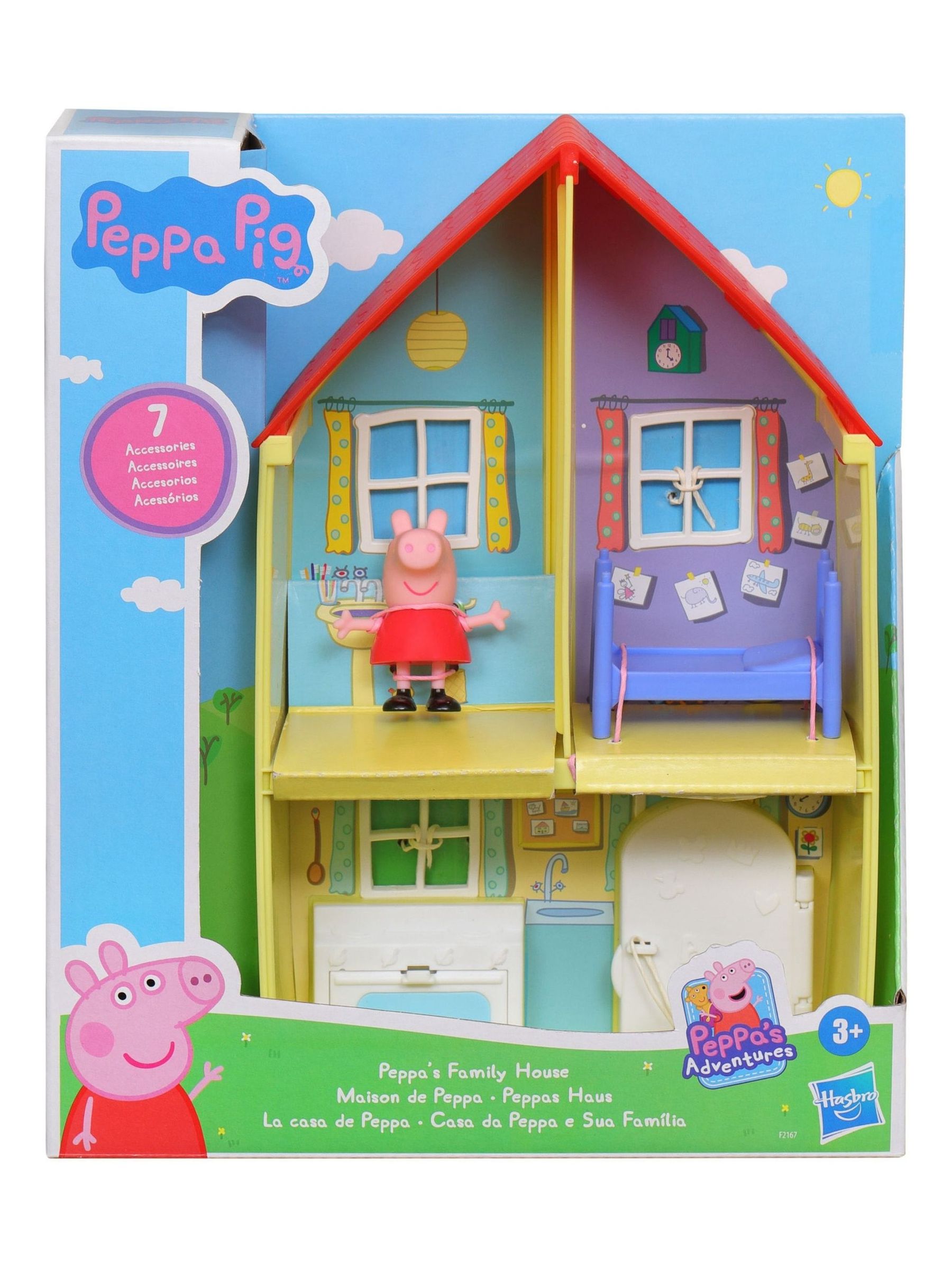 Peppa Pig Peppas Family House Playset Toy - Image 2 of 4