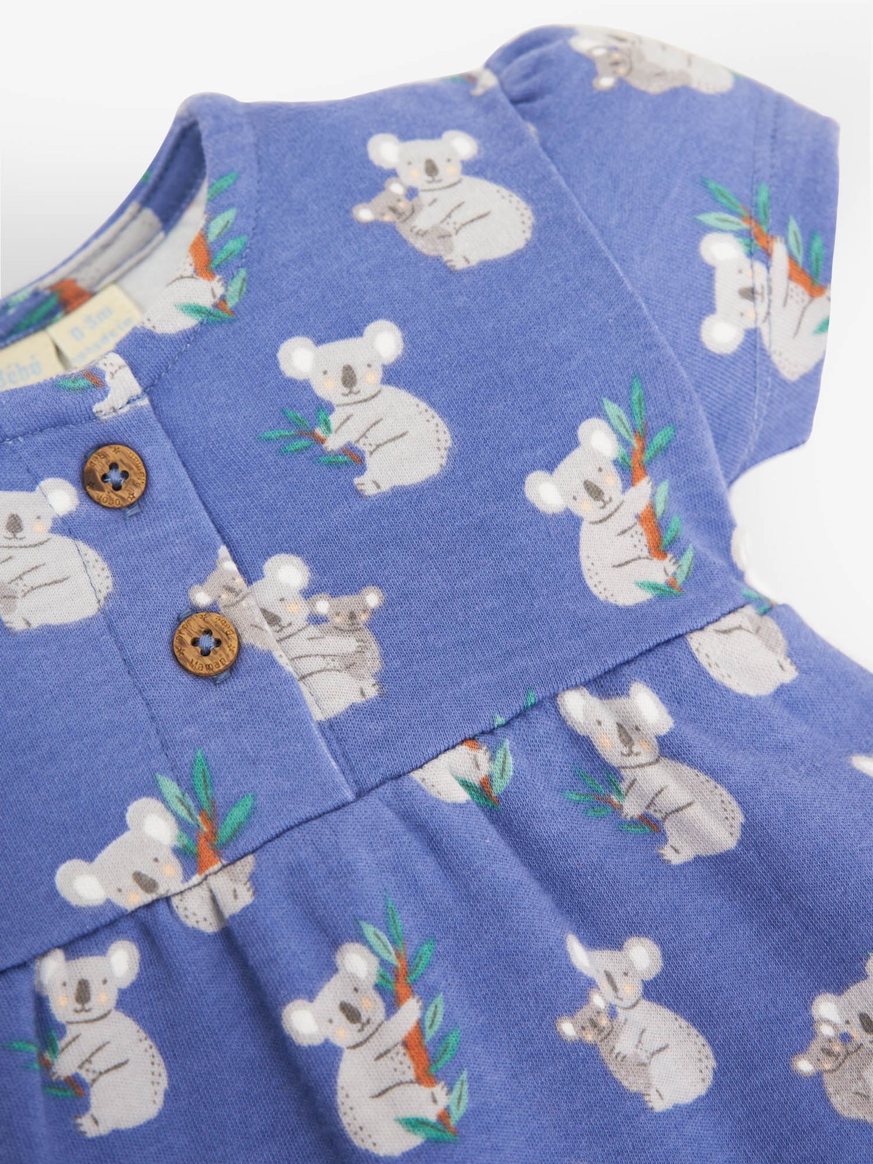 Blue Koala Baby Dress Set - Image 4 of 4