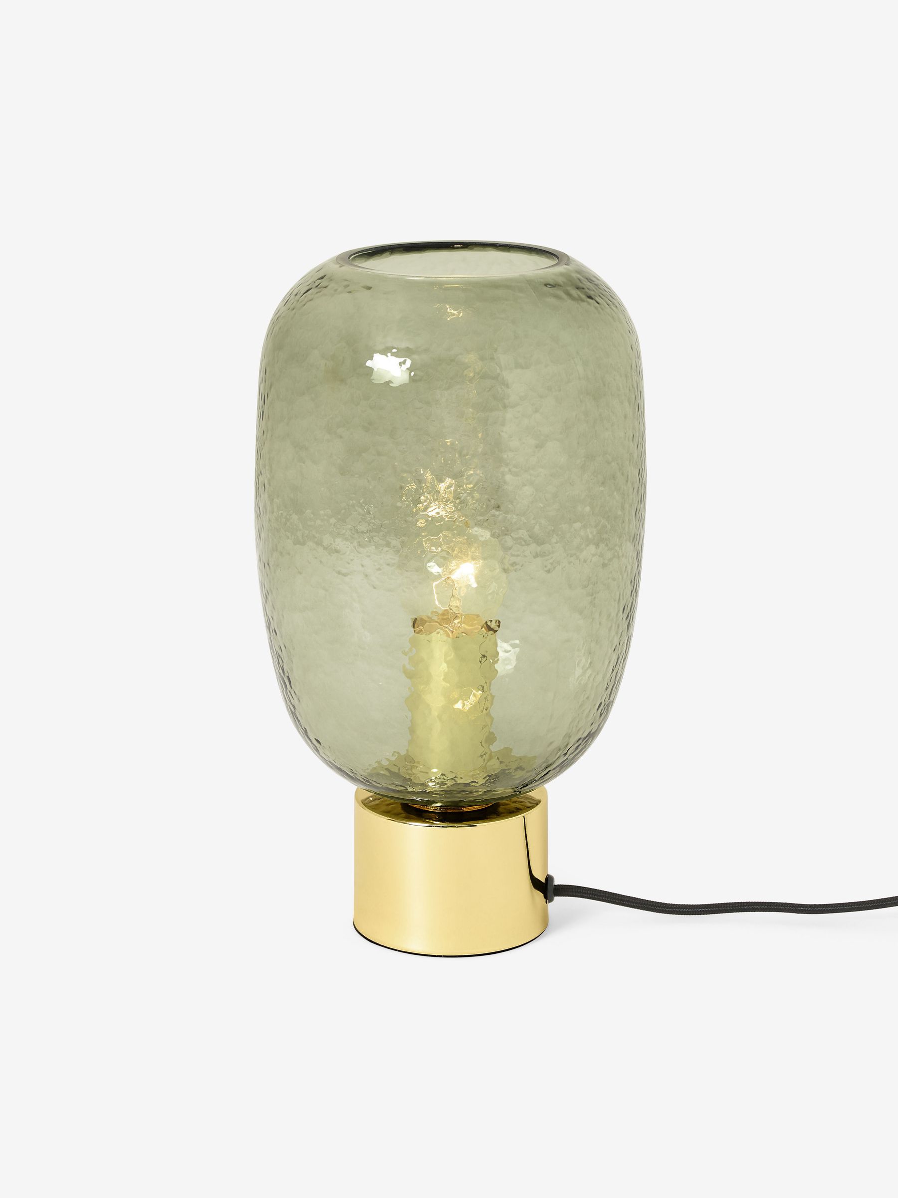 Lykke Table Lamp in Green Multi - Image 2 of 3