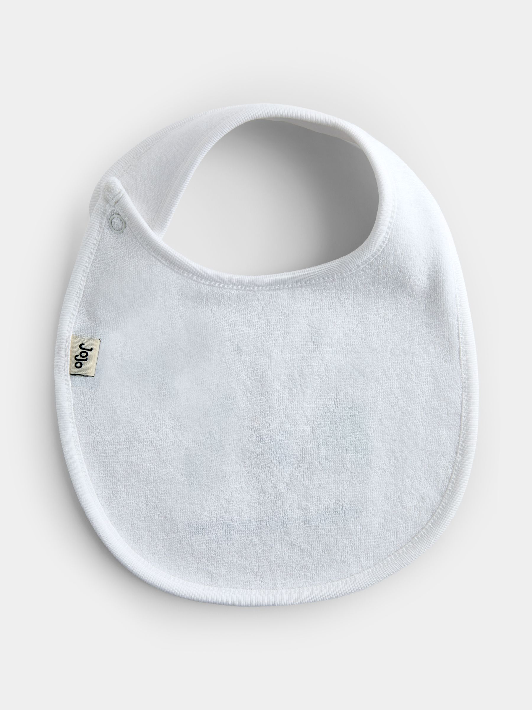 Grey Little Snow Bear 2-Pack Bibs - Image 4 of 7
