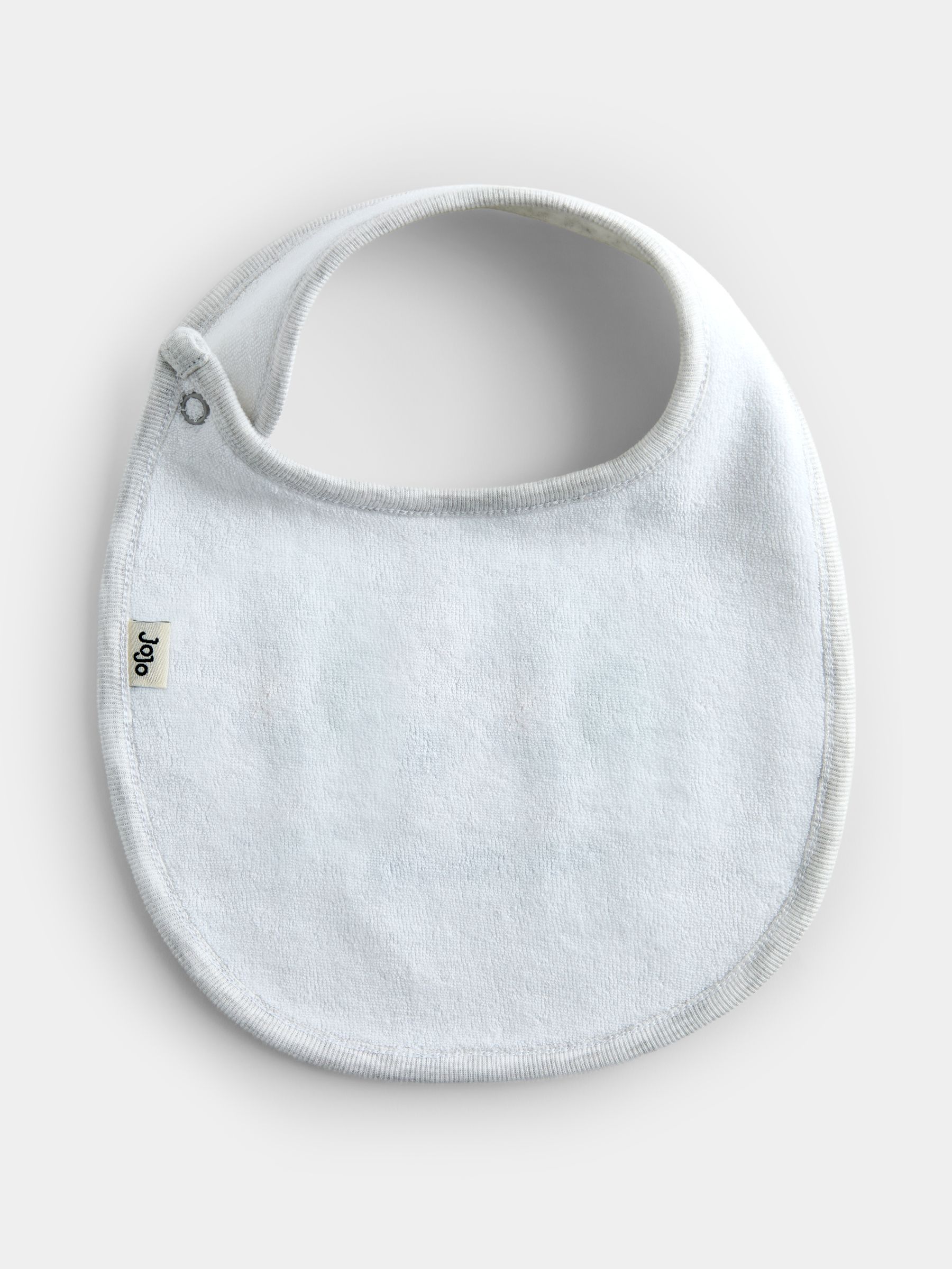 Grey Little Snow Bear 2-Pack Bibs - Image 5 of 7