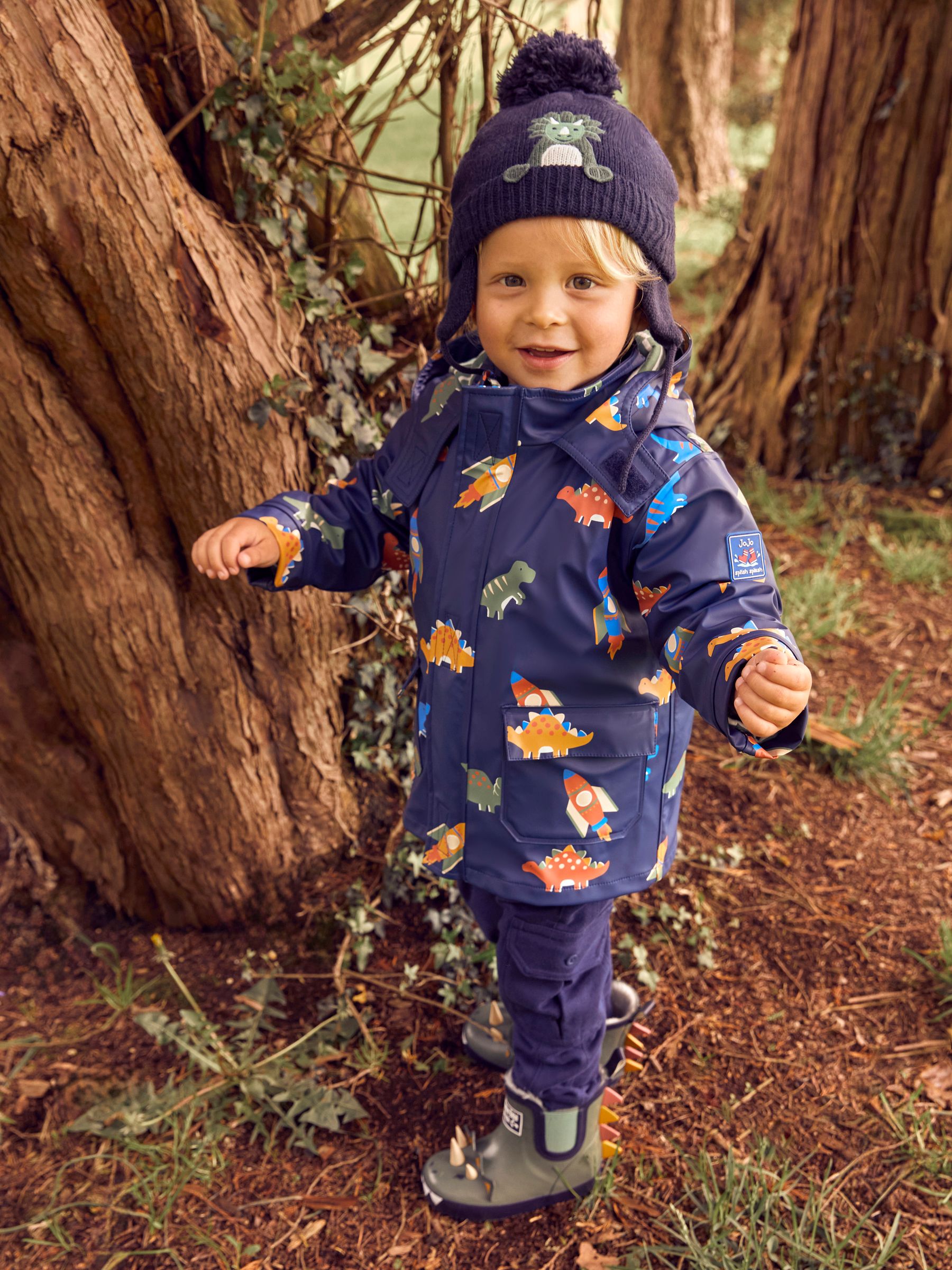 Navy Blue Jojo Rain Jacket Buy JoJo Maman Bébé Cobalt Blue