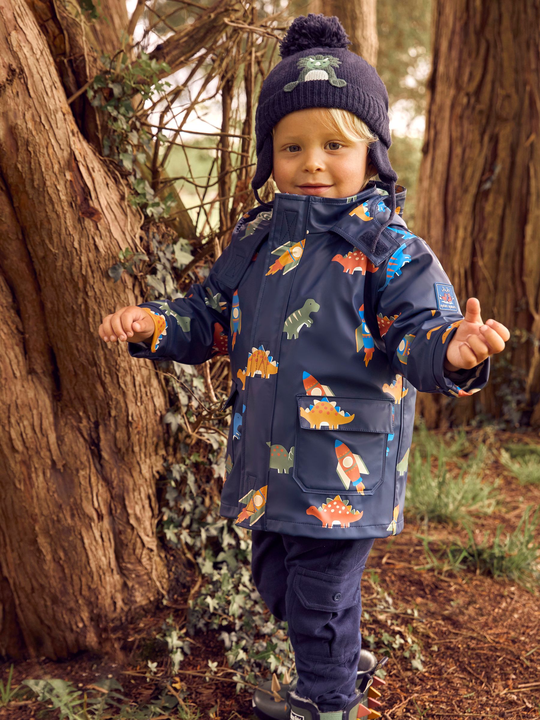Navy 3-In-1 Waterproof Jacket - Image 10 of 12