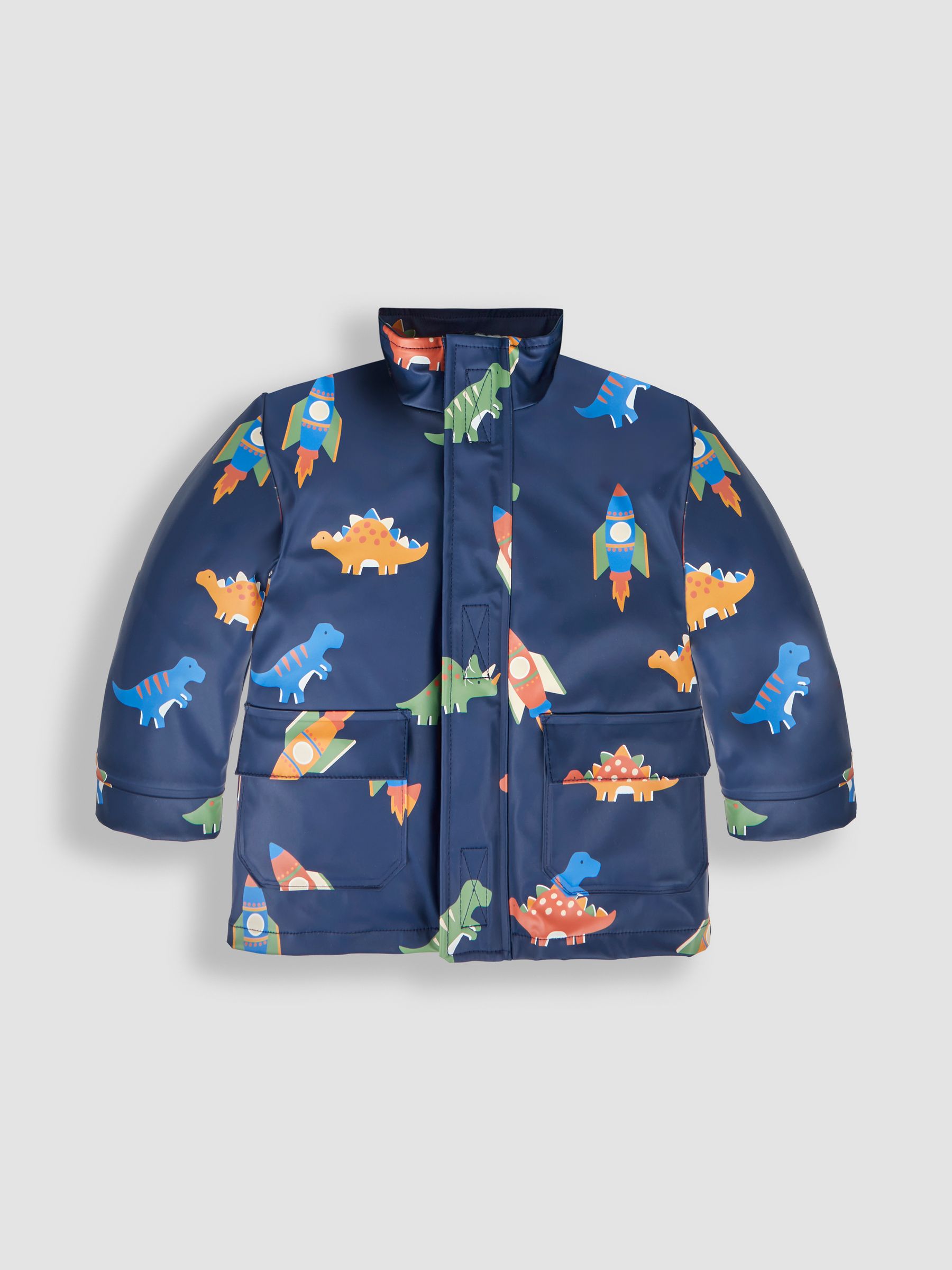 Navy 3-In-1 Waterproof Jacket - Image 4 of 12