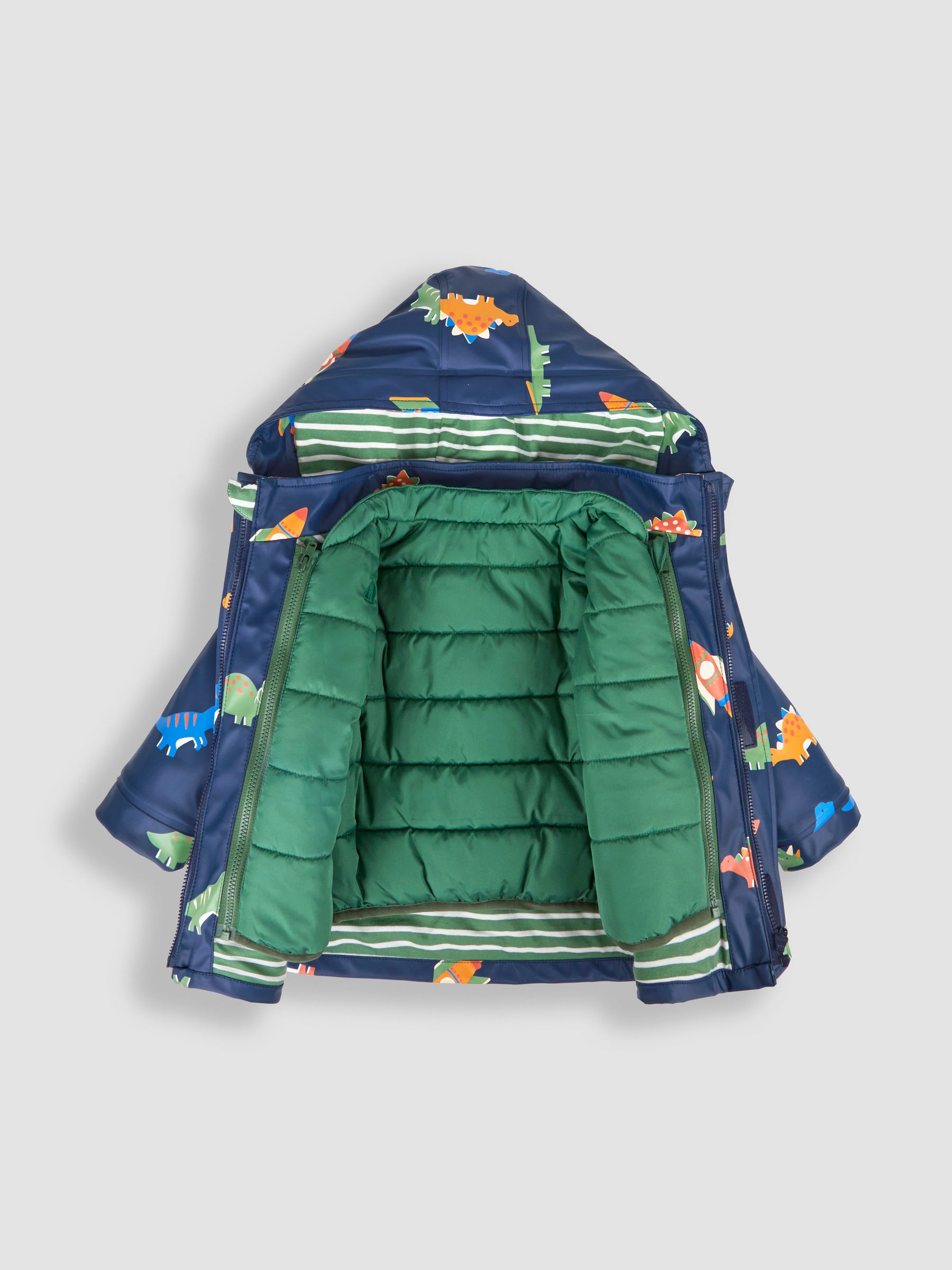 Navy 3-In-1 Waterproof Jacket - Image 5 of 12
