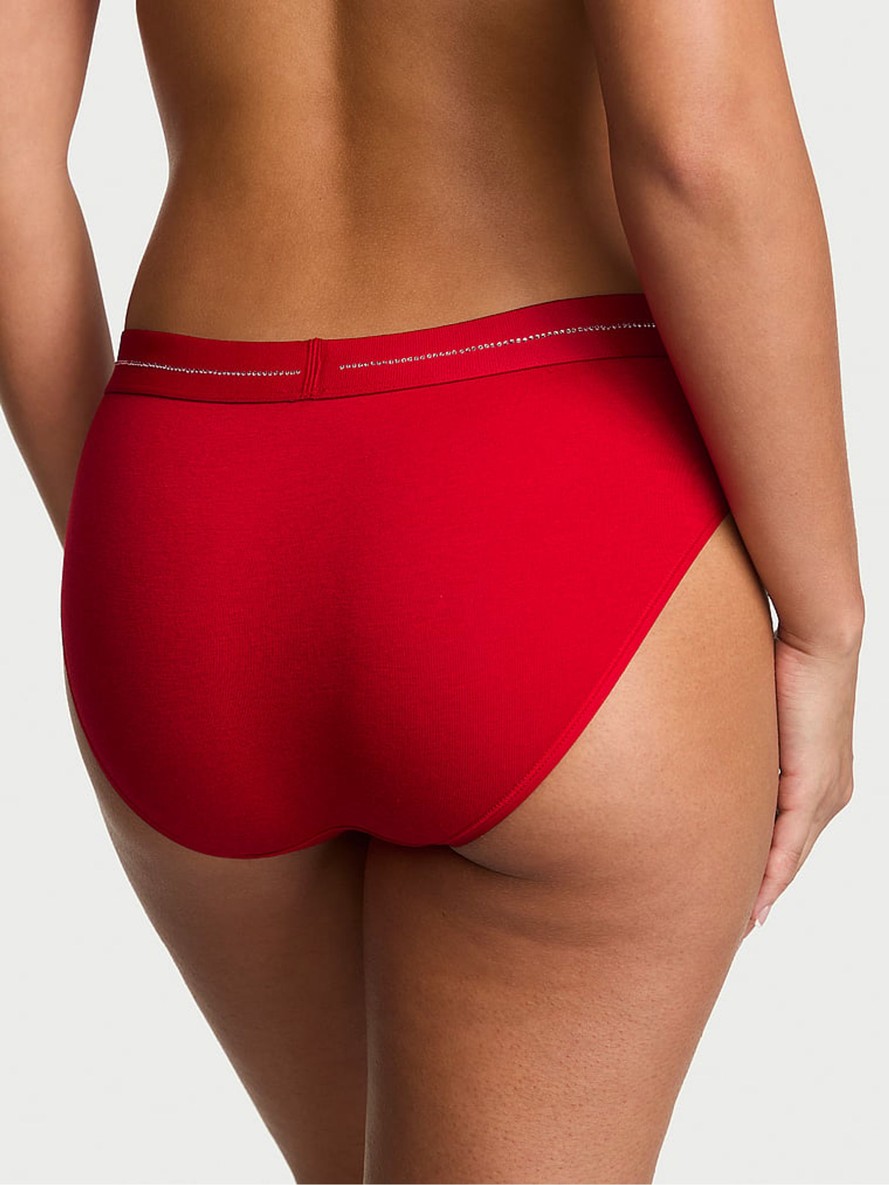 Lipstick Red Hipster Shine Logo Knickers - Image 2 of 2