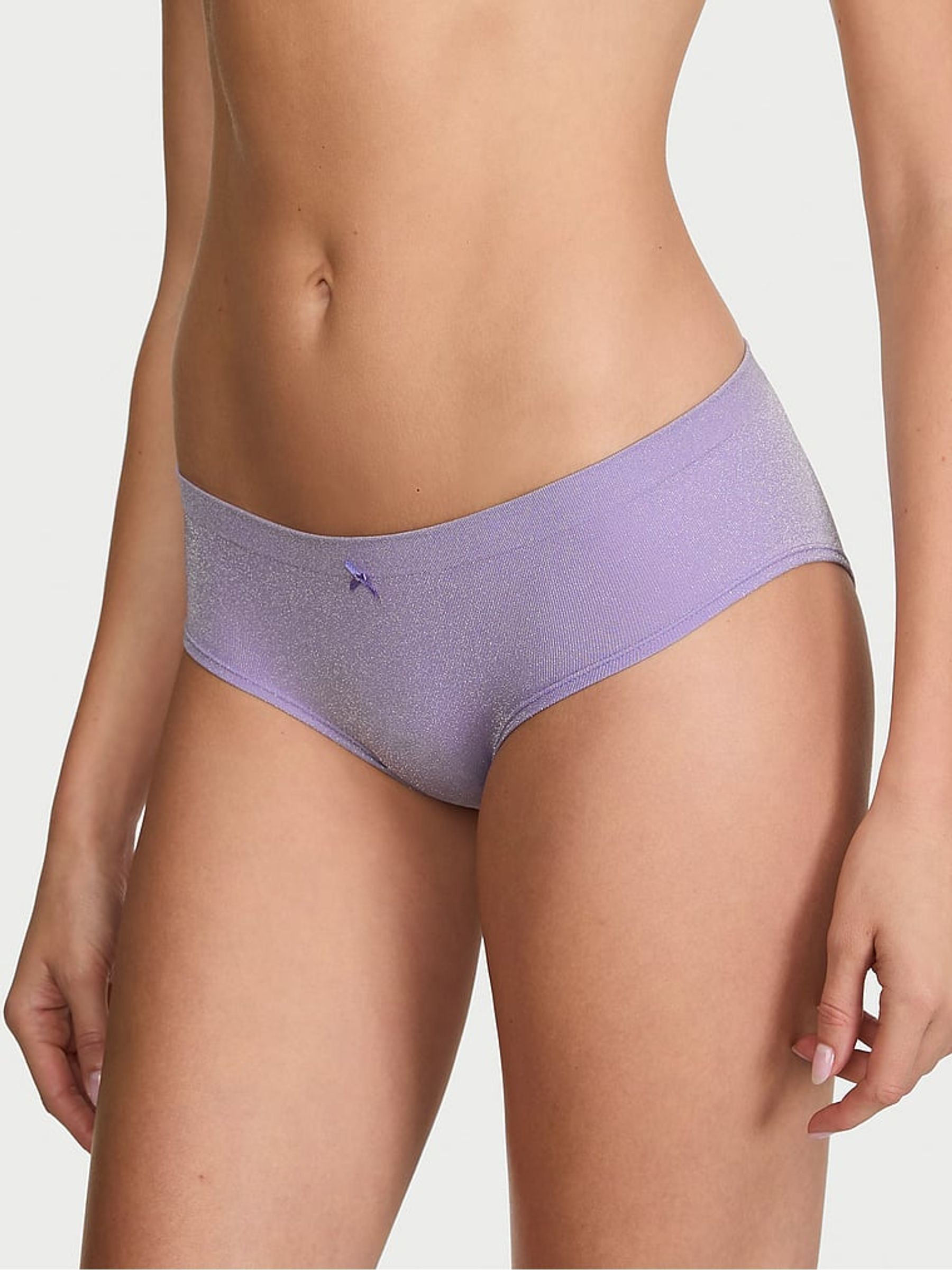 Star Lilac Purple Hipster Shimmer Knickers - Image 1 of 2