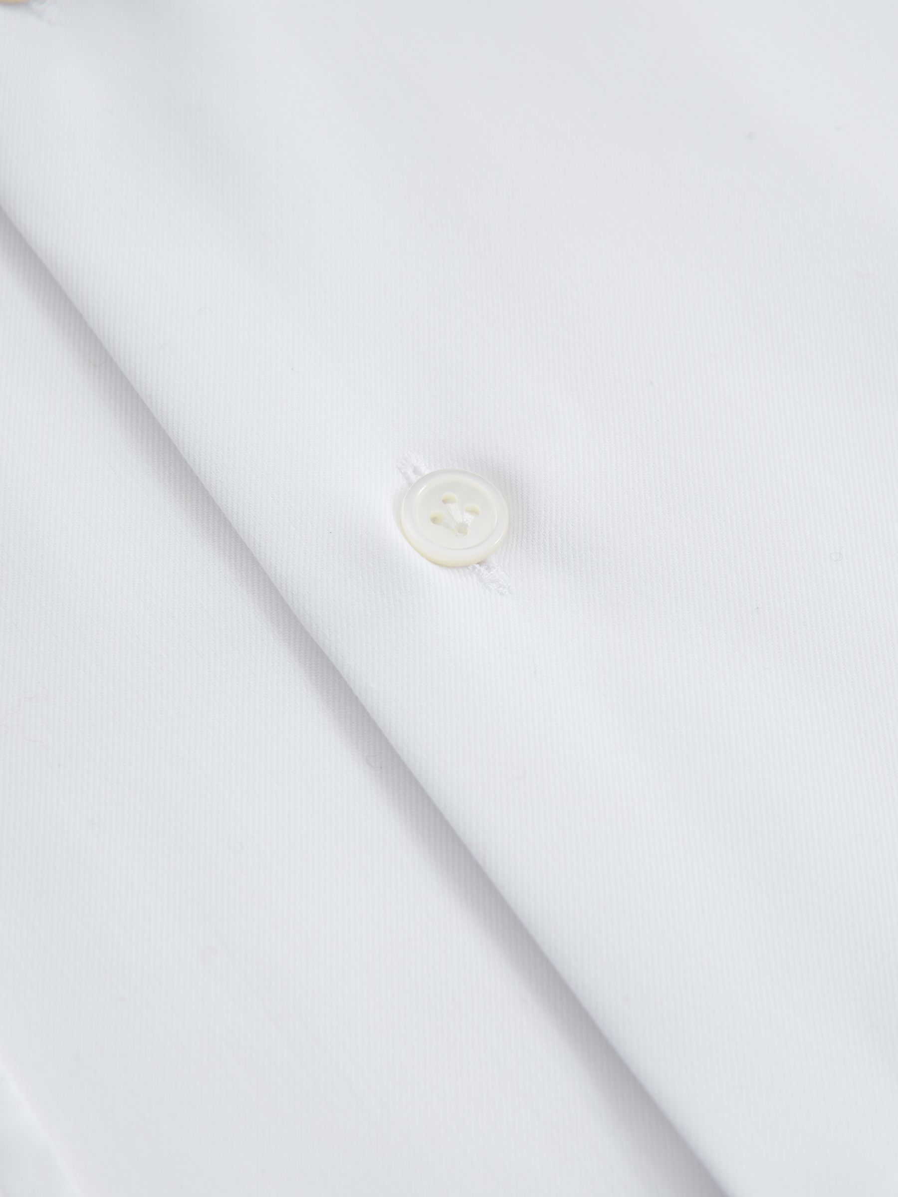 Atelier Cotton Mother of Pearl Shirt in White - Image 7 of 7