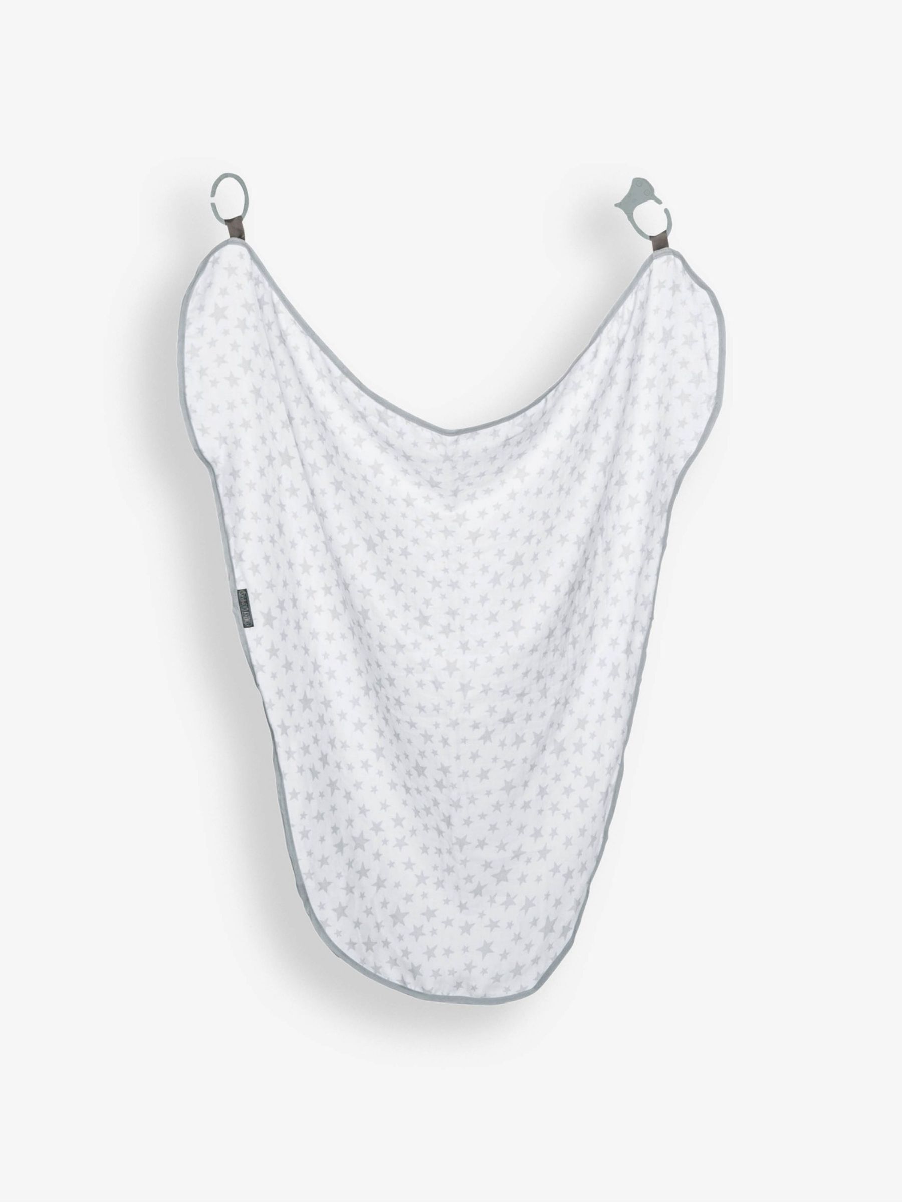 Cheeky Chompers Silver Stars Multi Muslin Breastfeeding Cover - Image 1 of 4